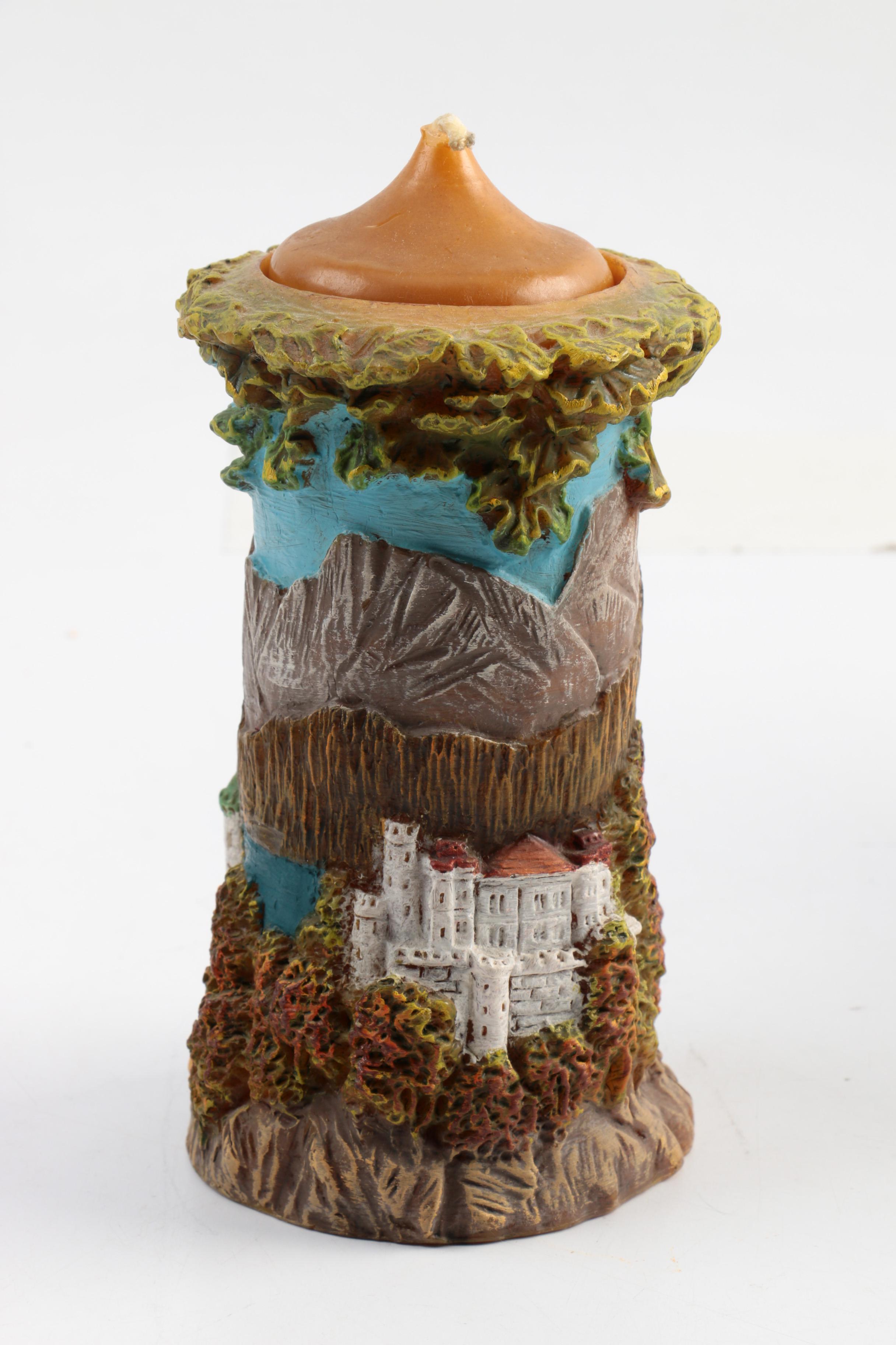 German Carved Candles