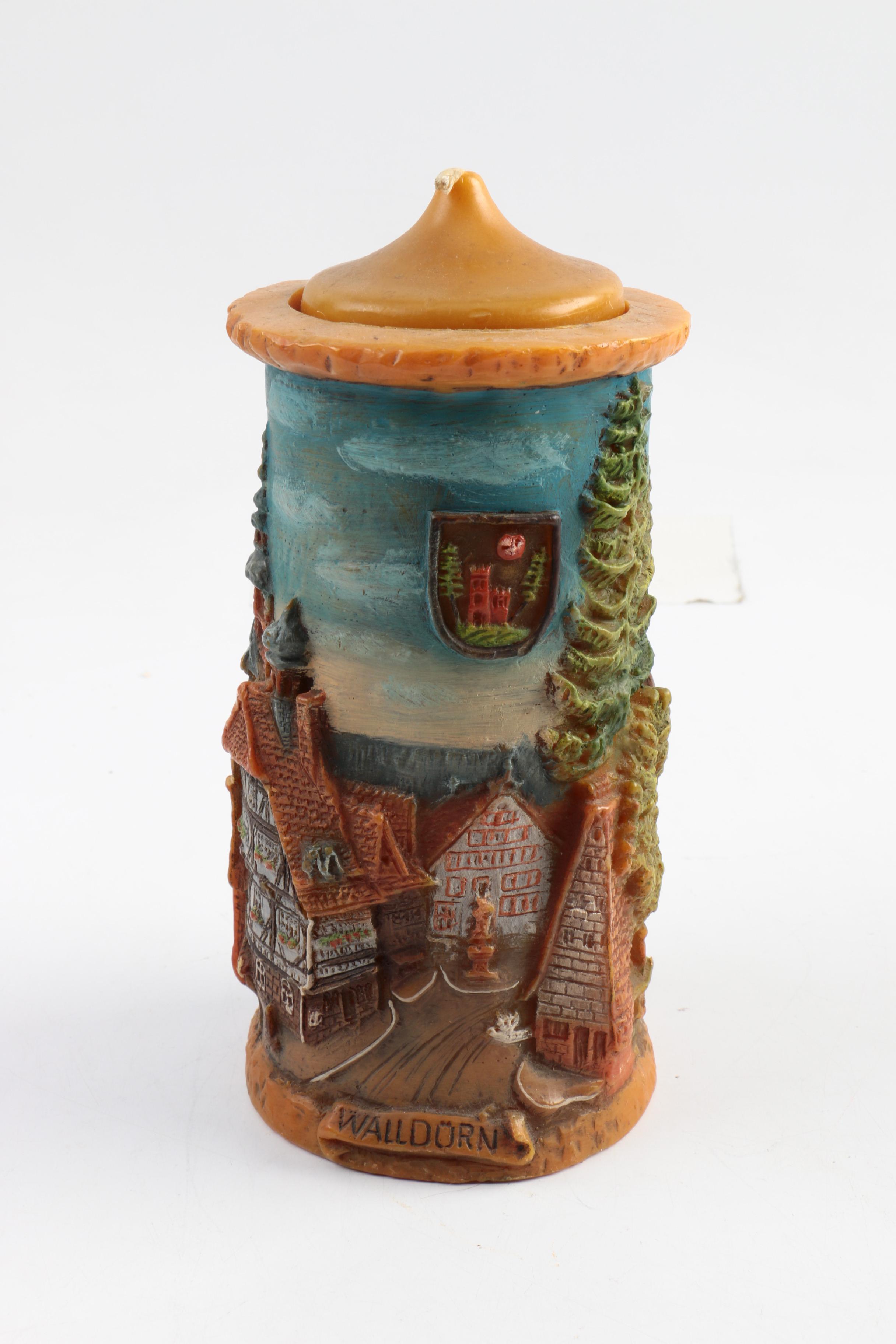 German Carved Candles