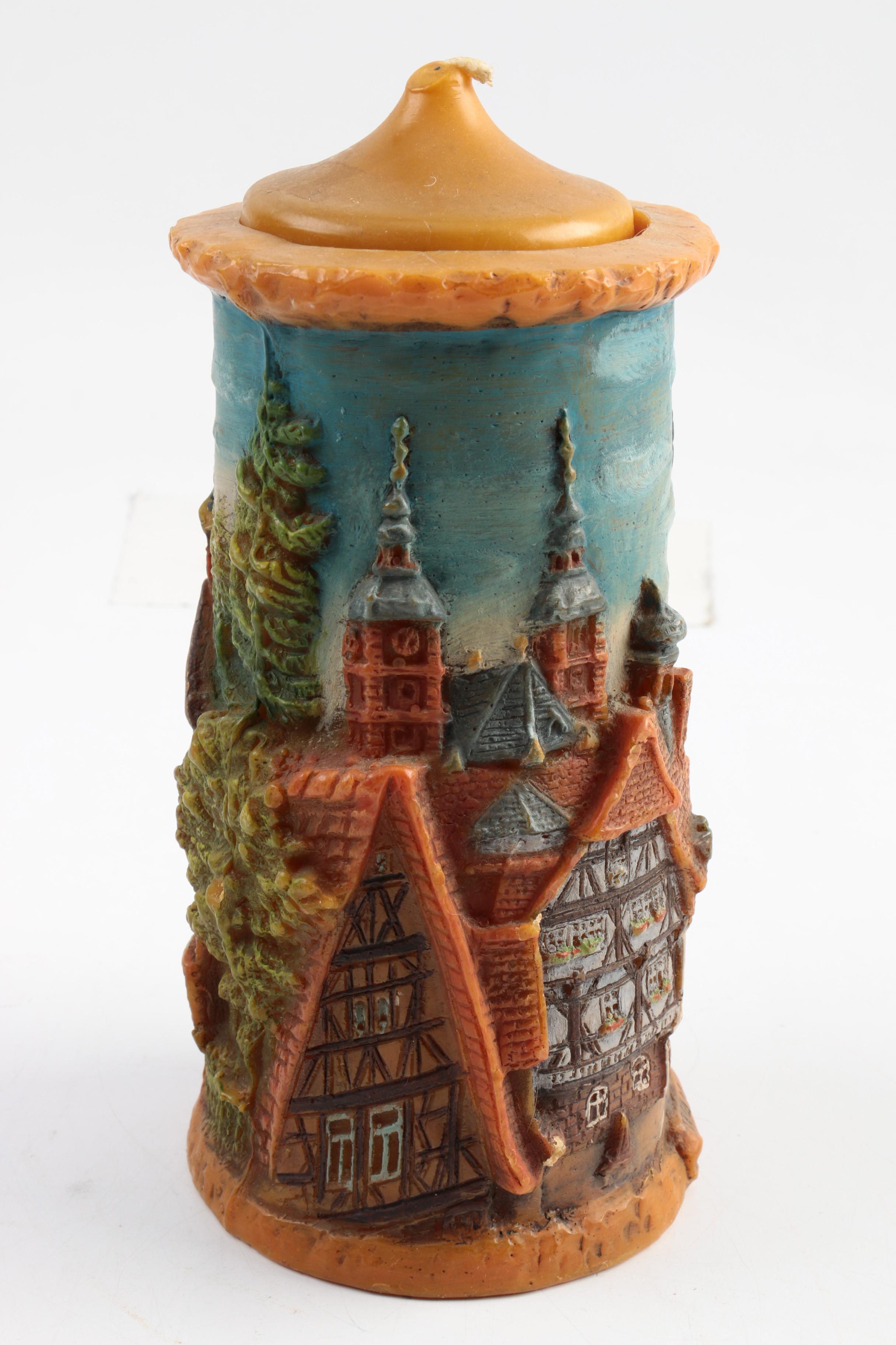 German Carved Candles