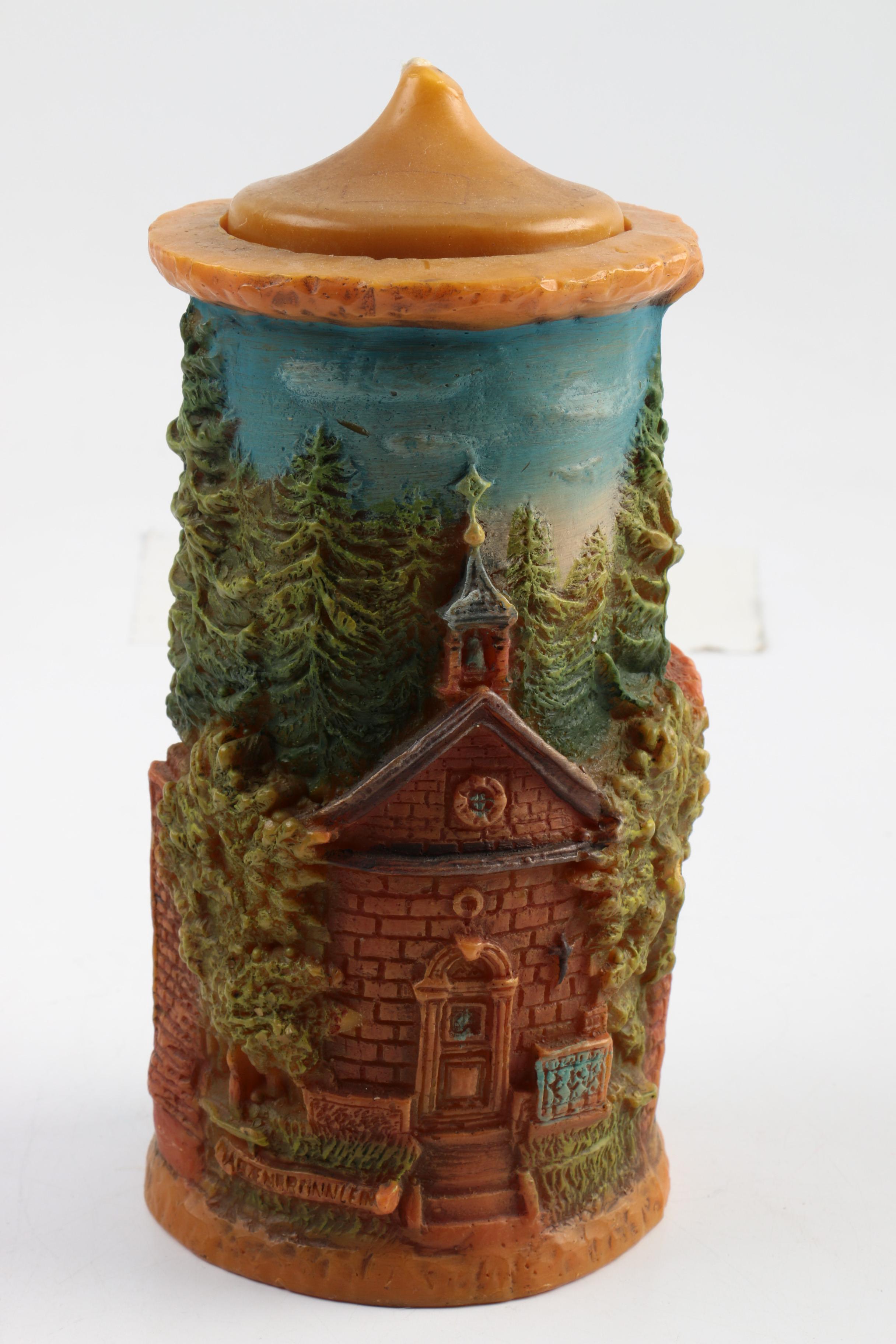 German Carved Candles