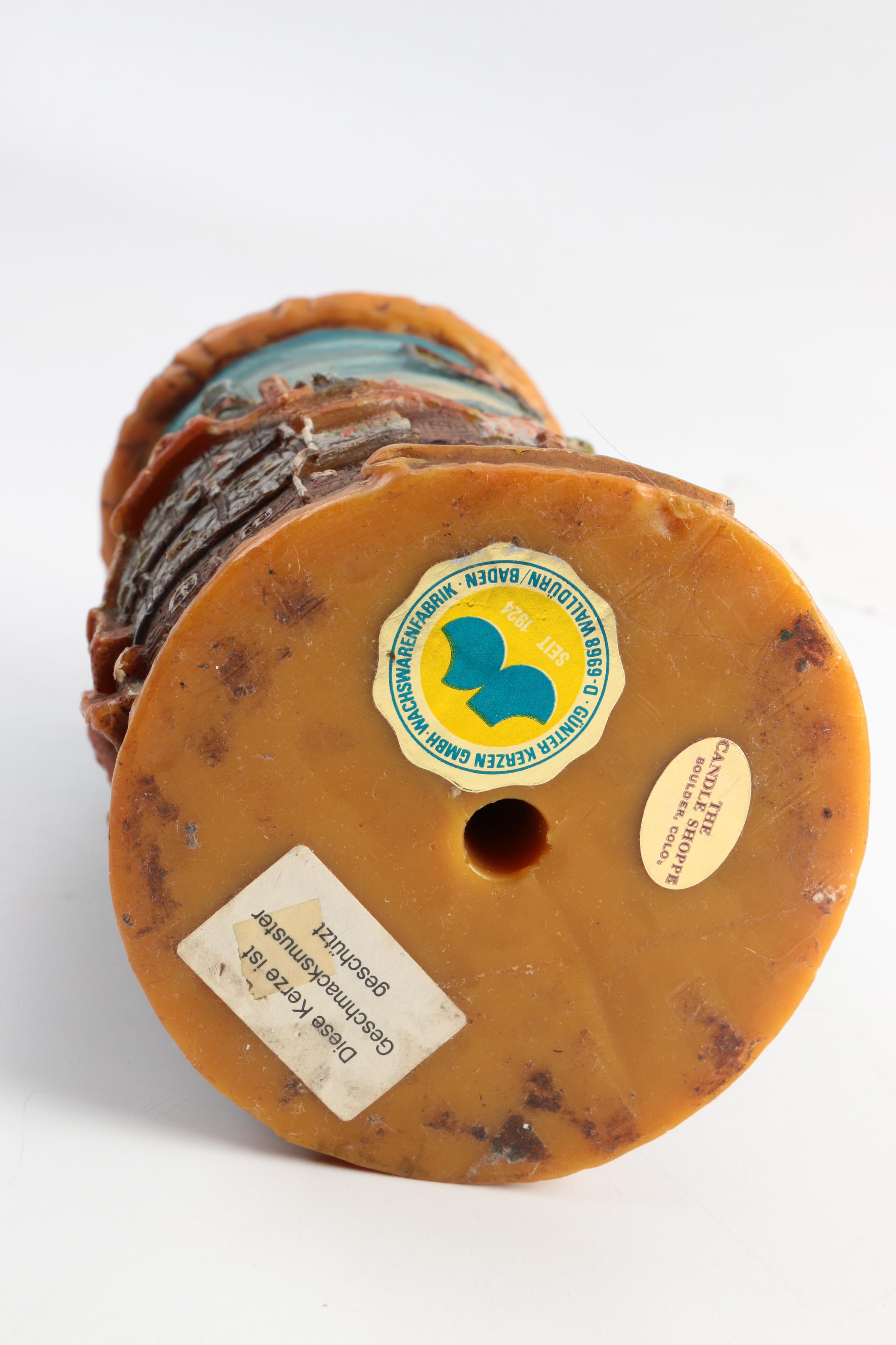 German Carved Candles