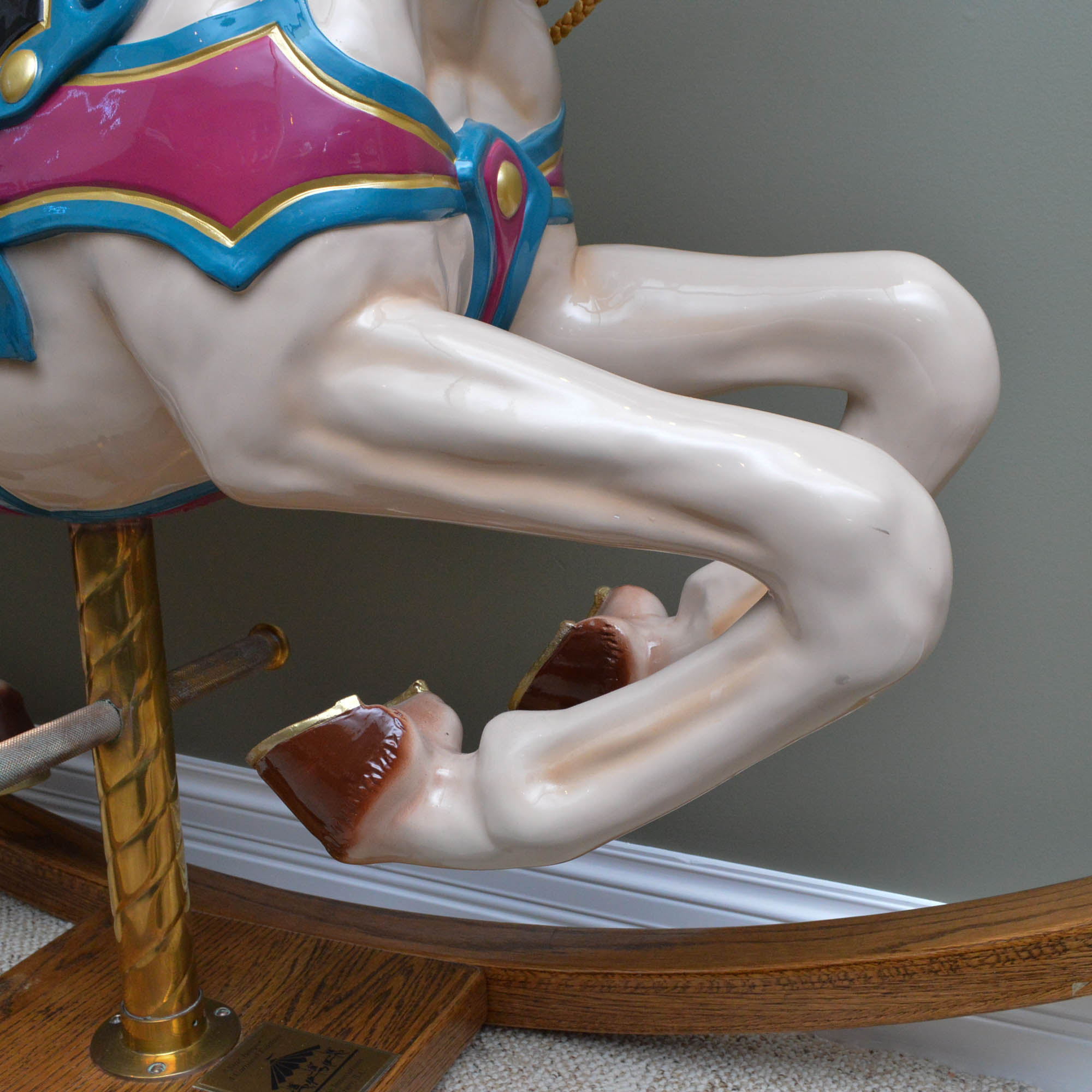 Rocking Carousel Horse