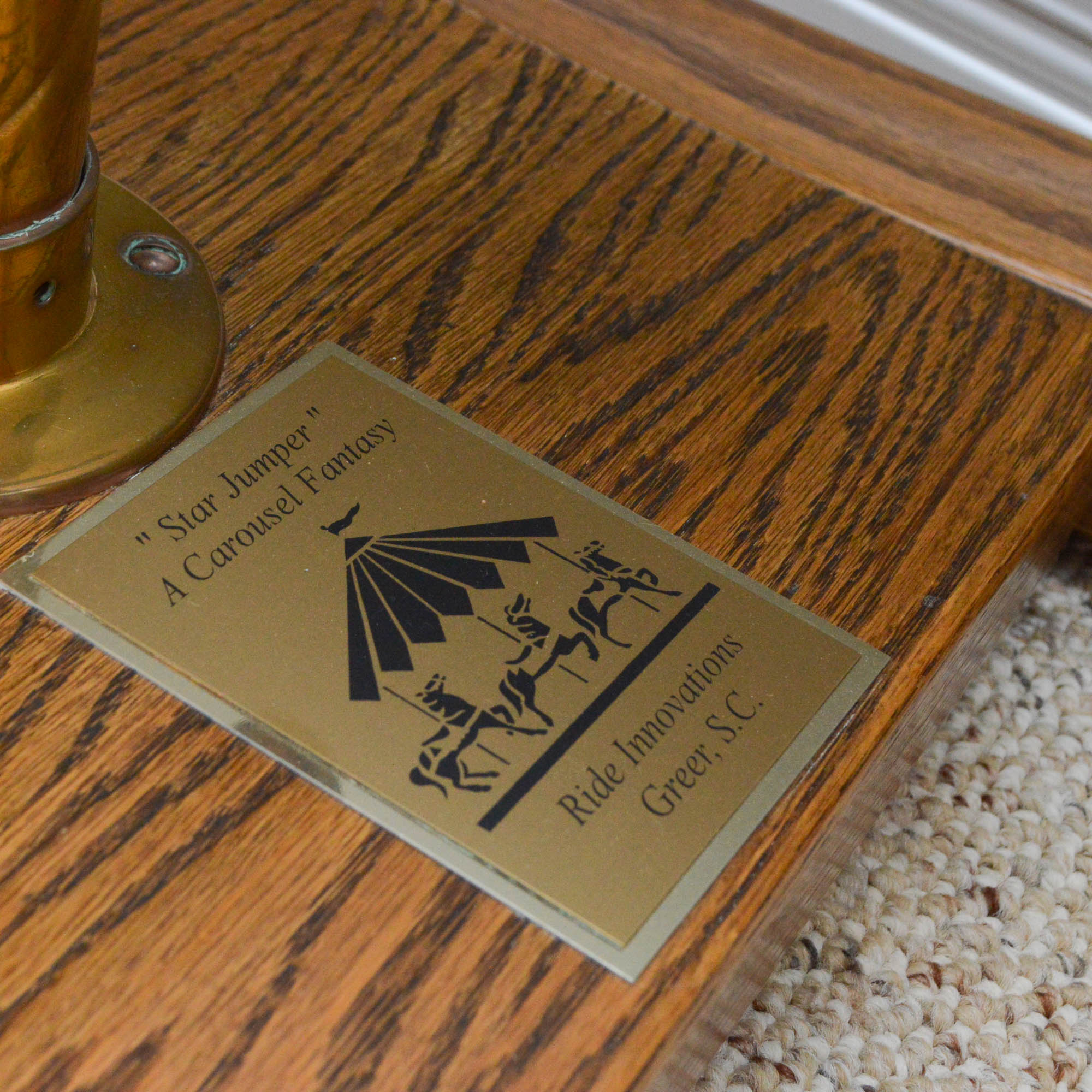 Rocking Carousel Horse