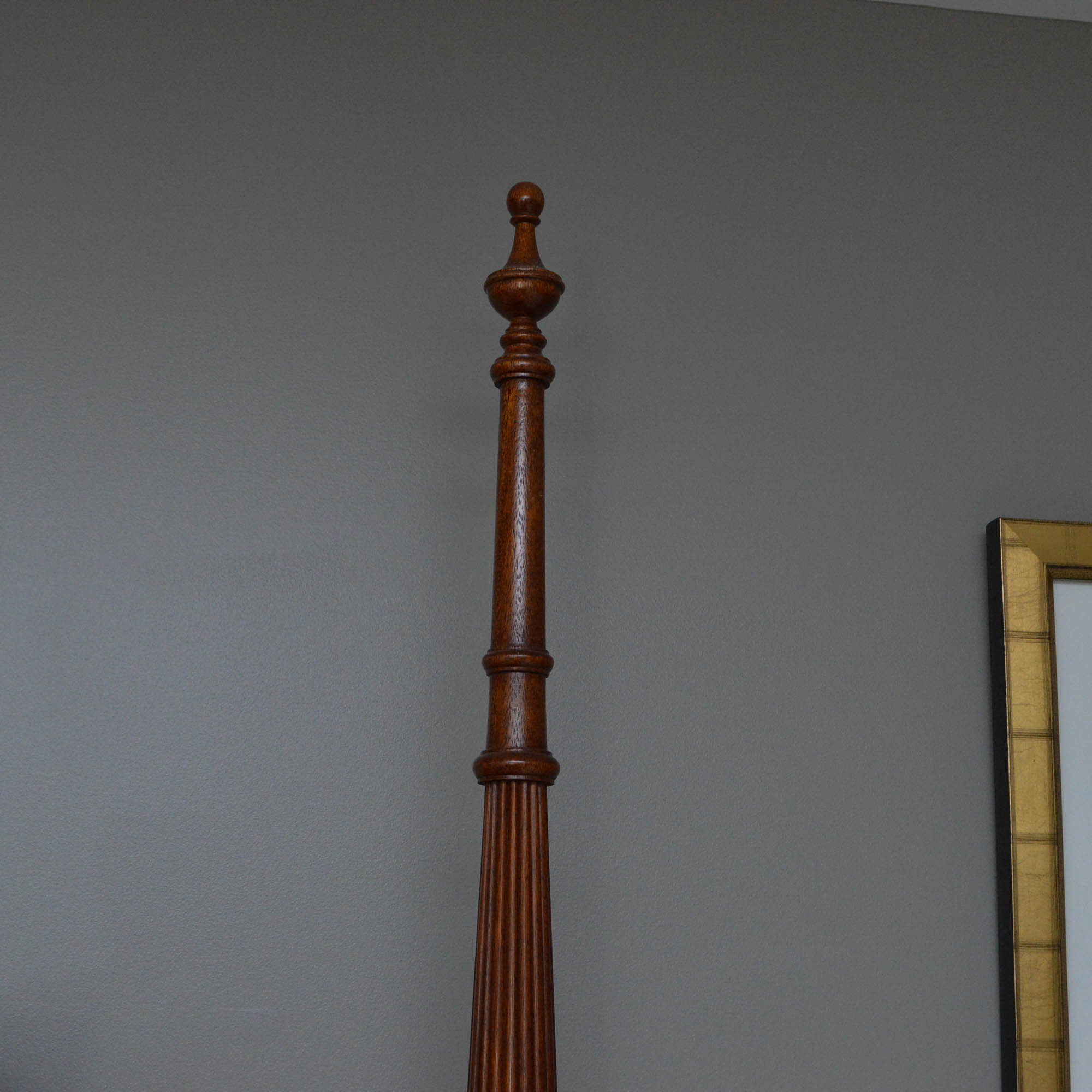 Federal Style Four Poster Queen Size Bed Frame