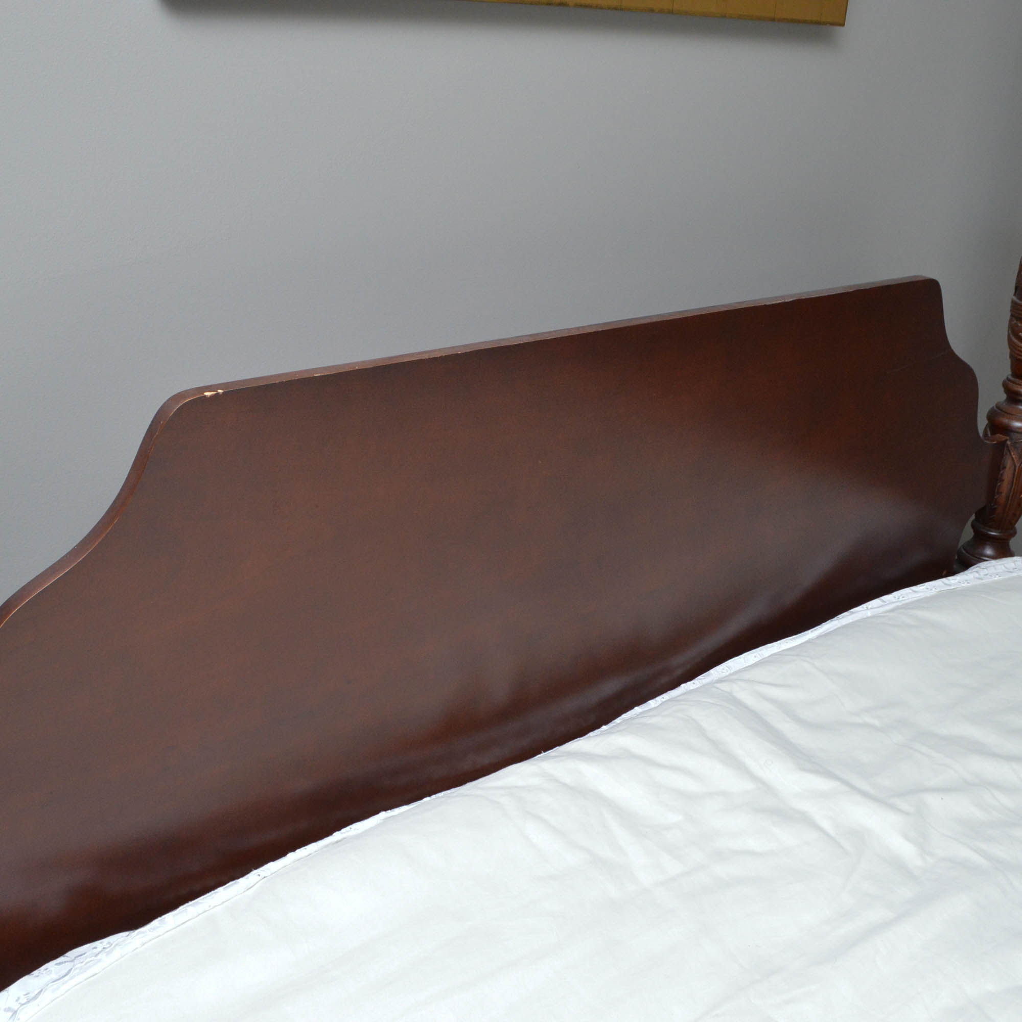 Federal Style Four Poster Queen Size Bed Frame