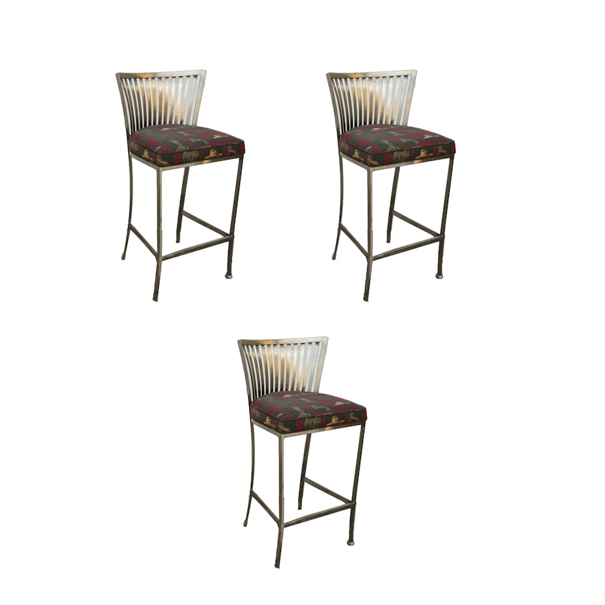 Mid Century Modern Style Barstools by Shaver-Howard, Inc.