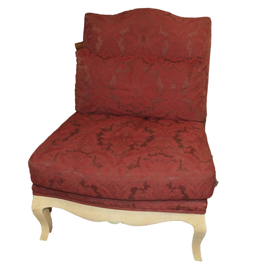 French Provincial Style Slipper Chair