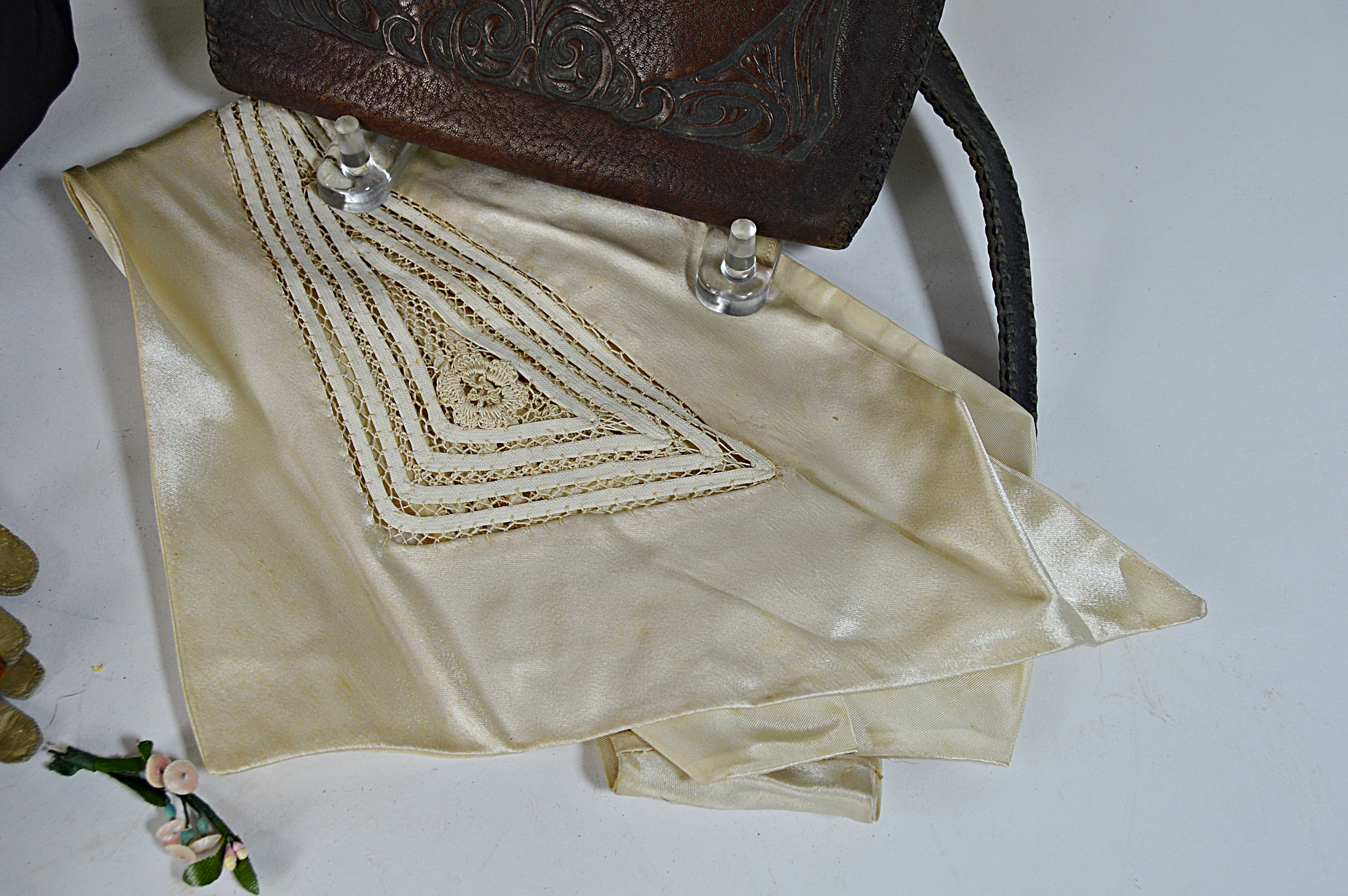 Turn of the Century Woven Hats, Leather Gloves, Handbags