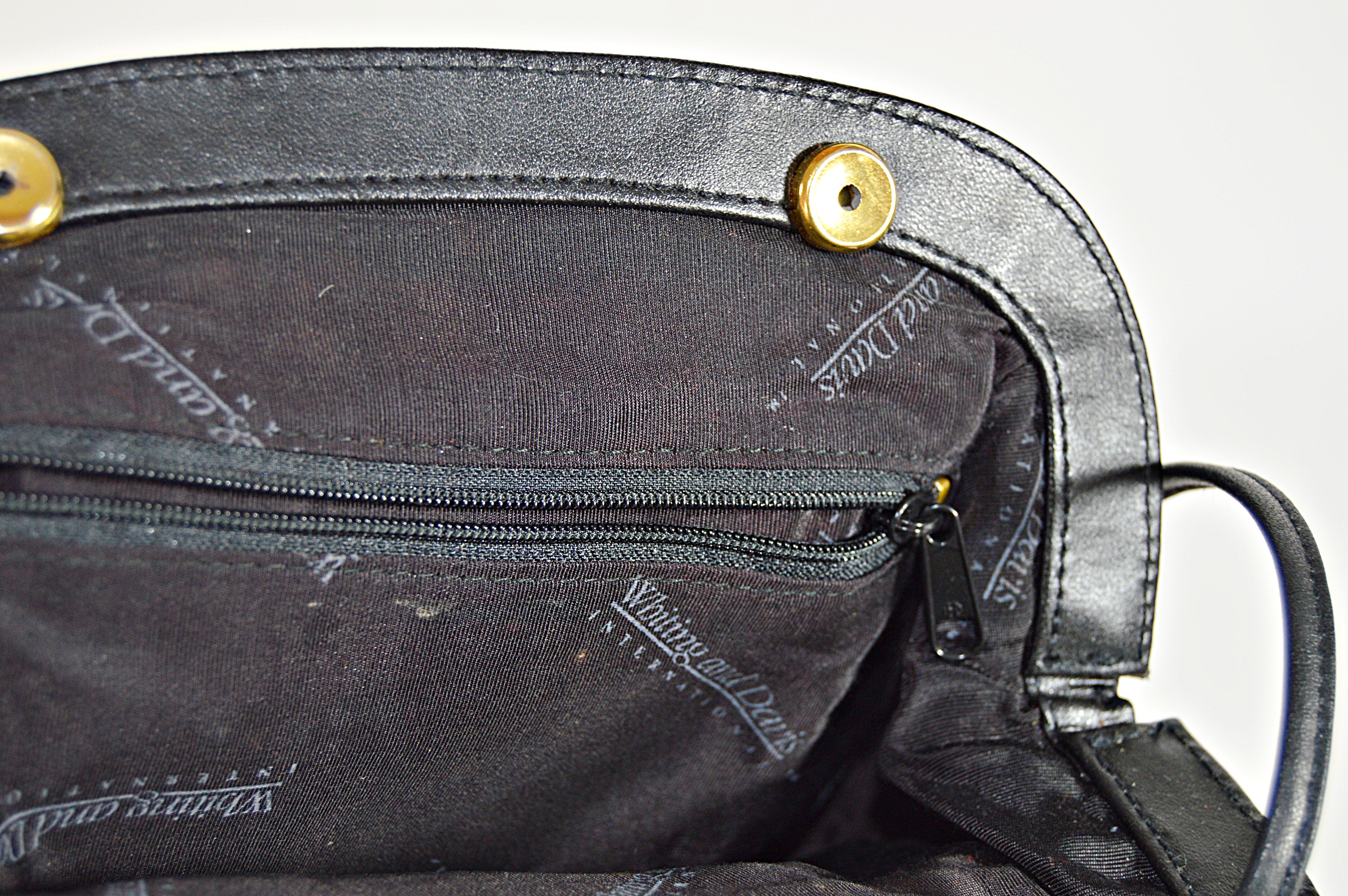 Vintage Black Mesh and Beaded Bags with Whiting and Davis