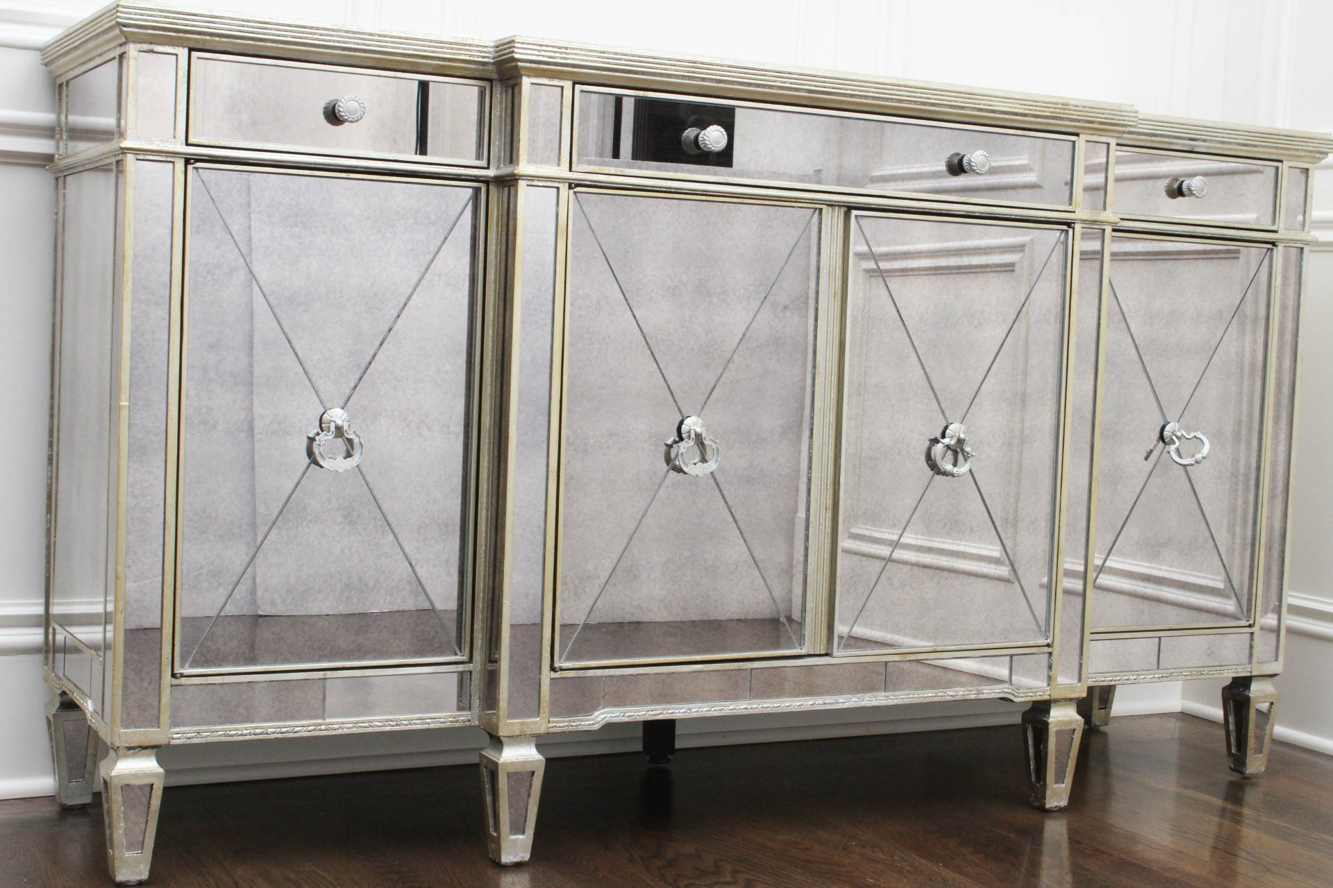 Bassett Mirror Borghese Three-Drawer Server