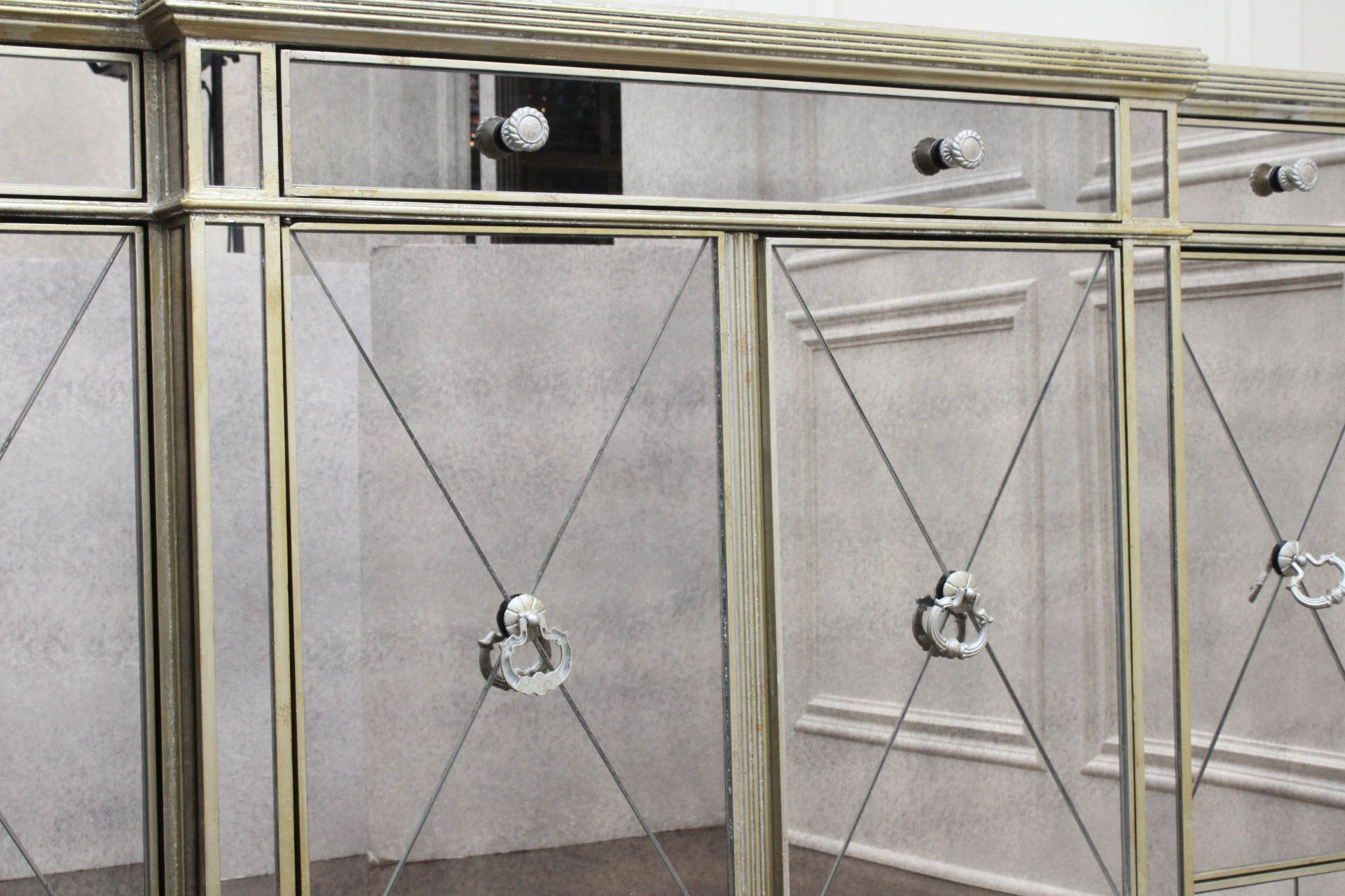 Bassett Mirror Borghese Three-Drawer Server