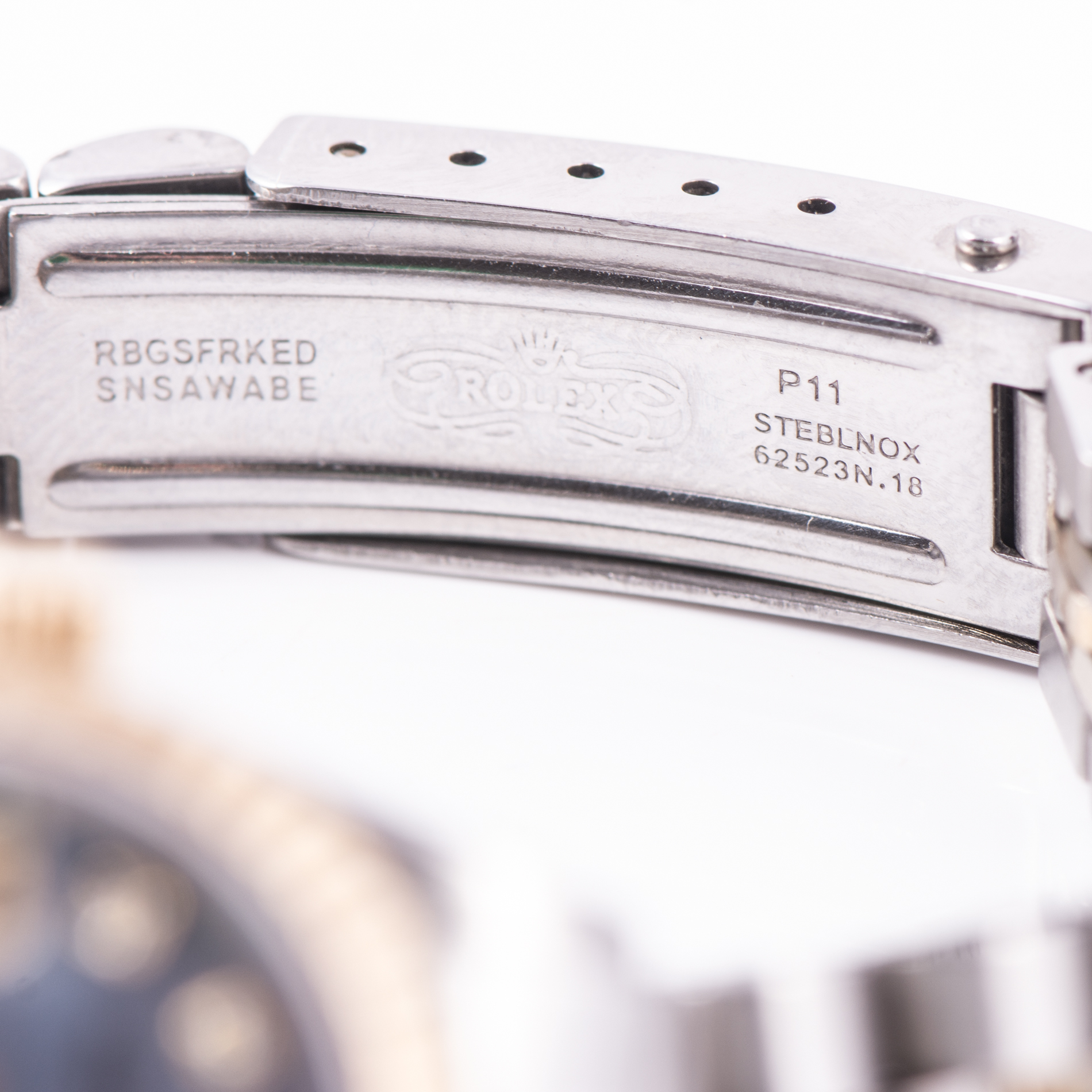 Rolex 18K and Stainless Steel Oyster Perpetual Watch