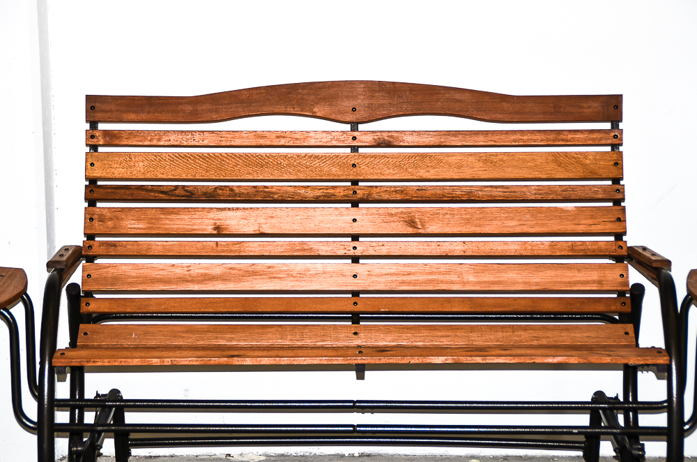 Outdoor Glider Bench