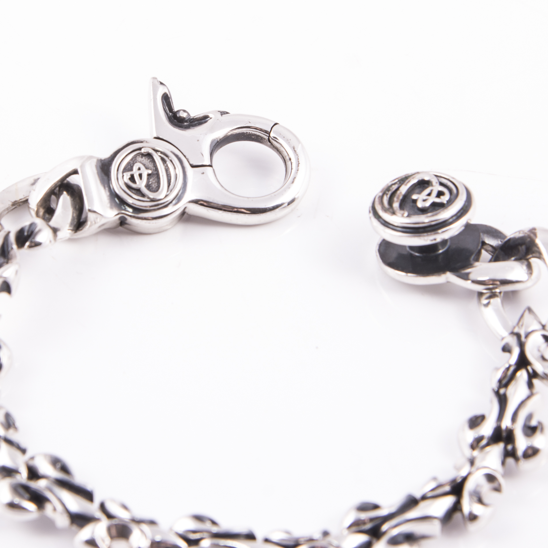 Sterling Silver Large Link Bracelet