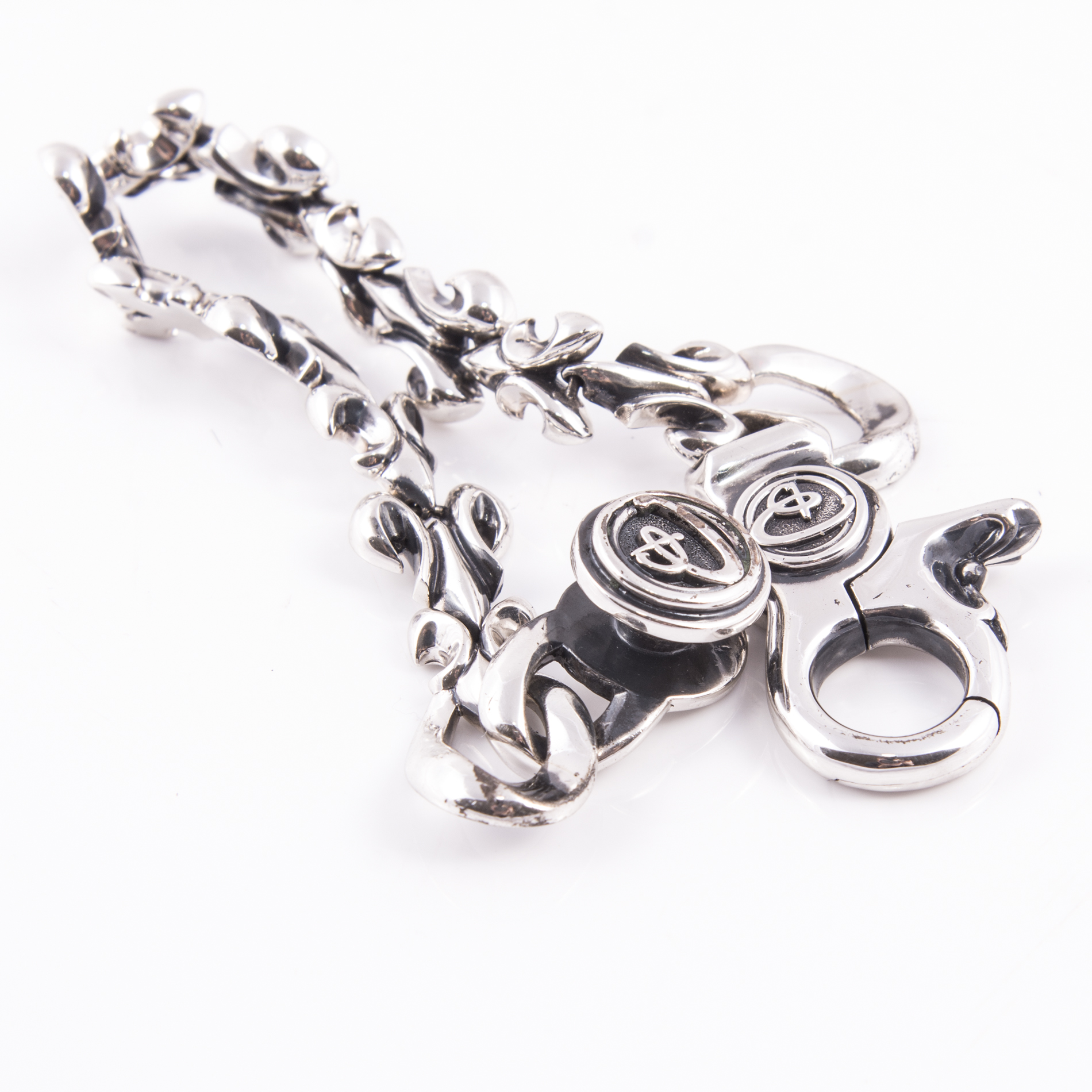 Sterling Silver Large Link Bracelet