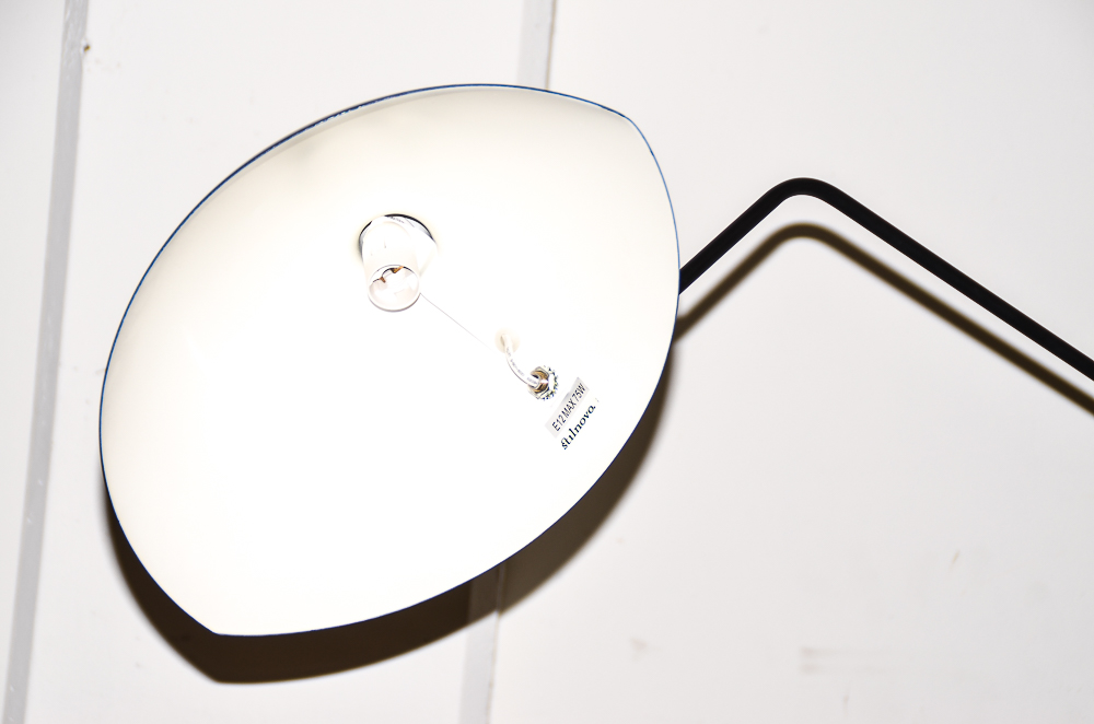 "Holstebro" Floor Lamp in Black by Stilnovo