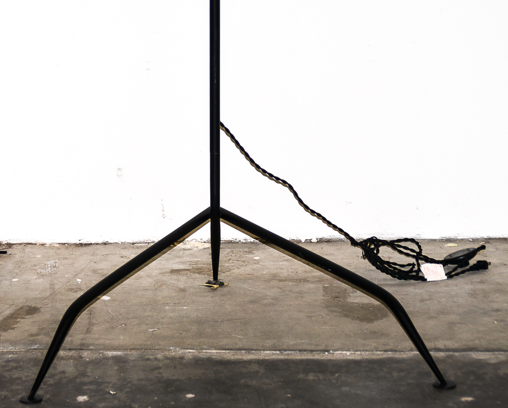 "Holstebro" Floor Lamp in Black by Stilnovo