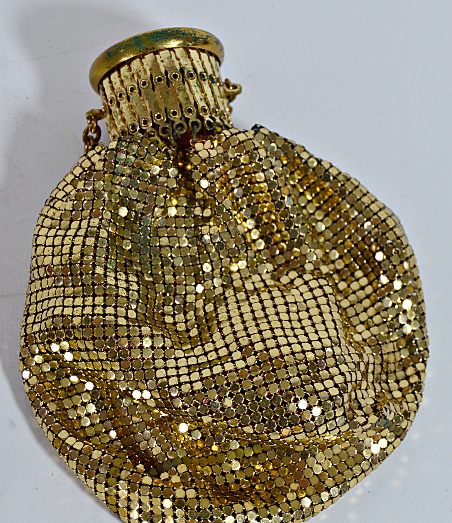 Vintage Mesh and Metal Bags, Compacts, Ronson Lighter
