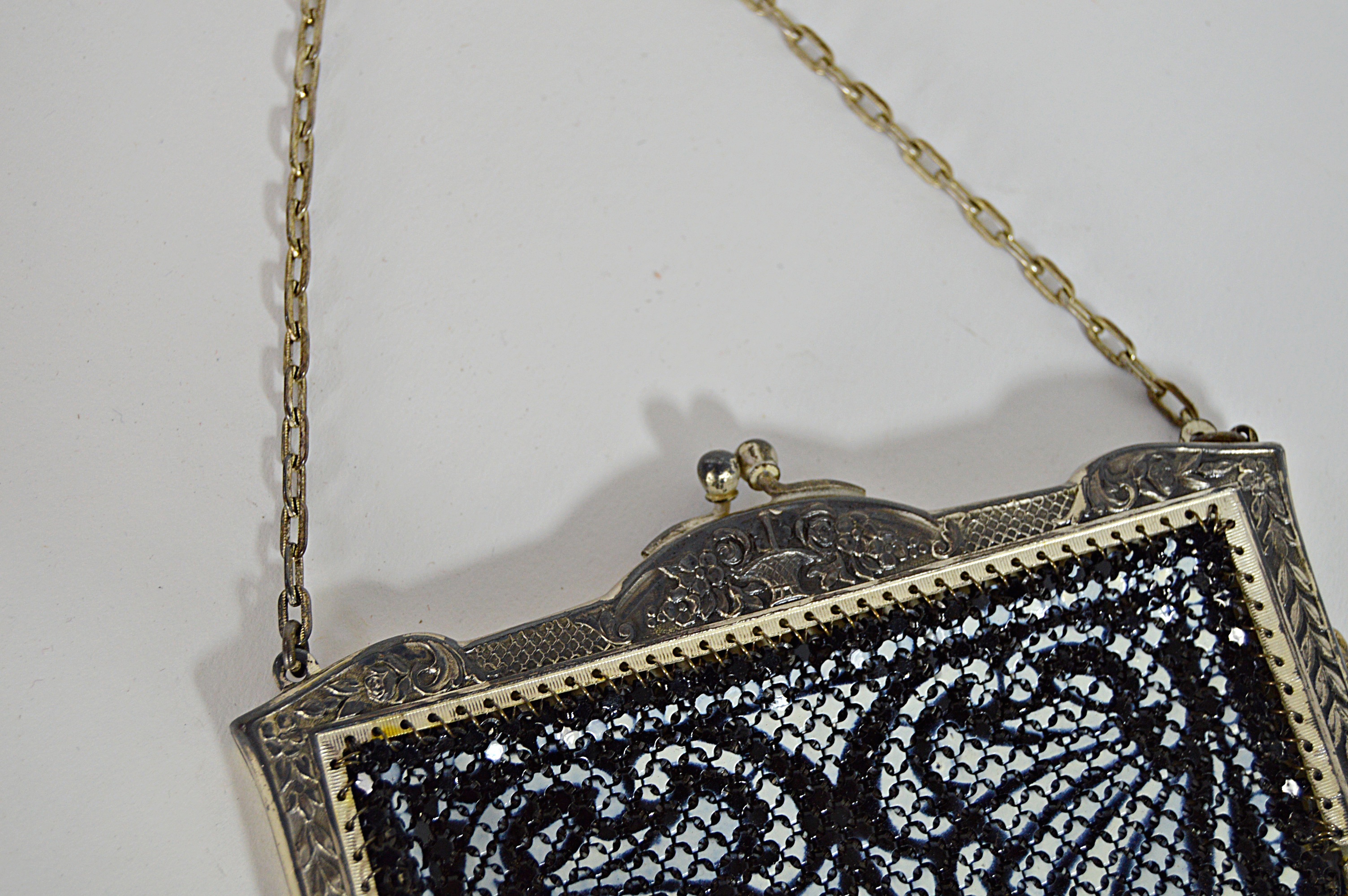 Vintage Beaded and Enameled Metal Bags