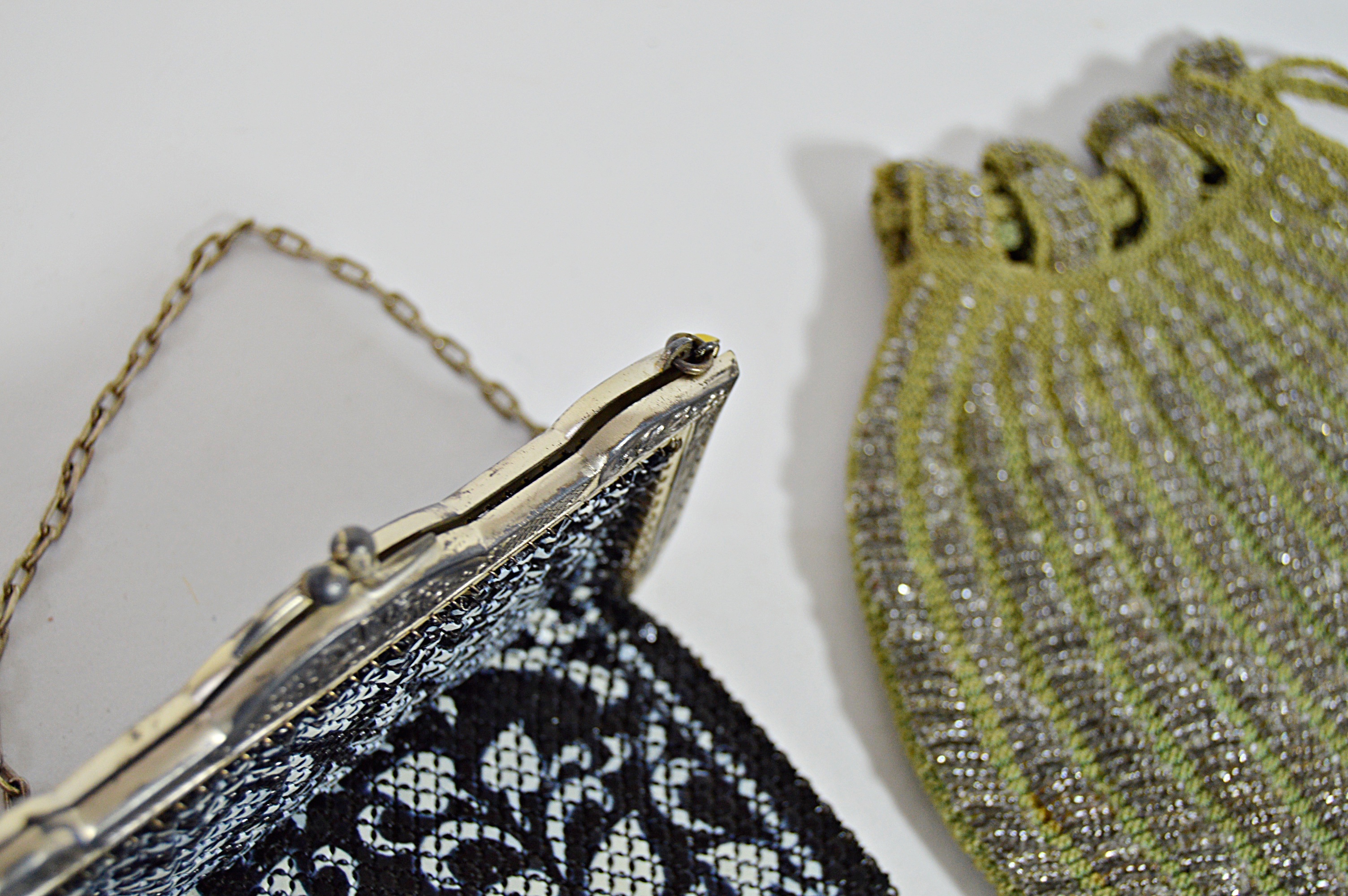 Vintage Beaded and Enameled Metal Bags