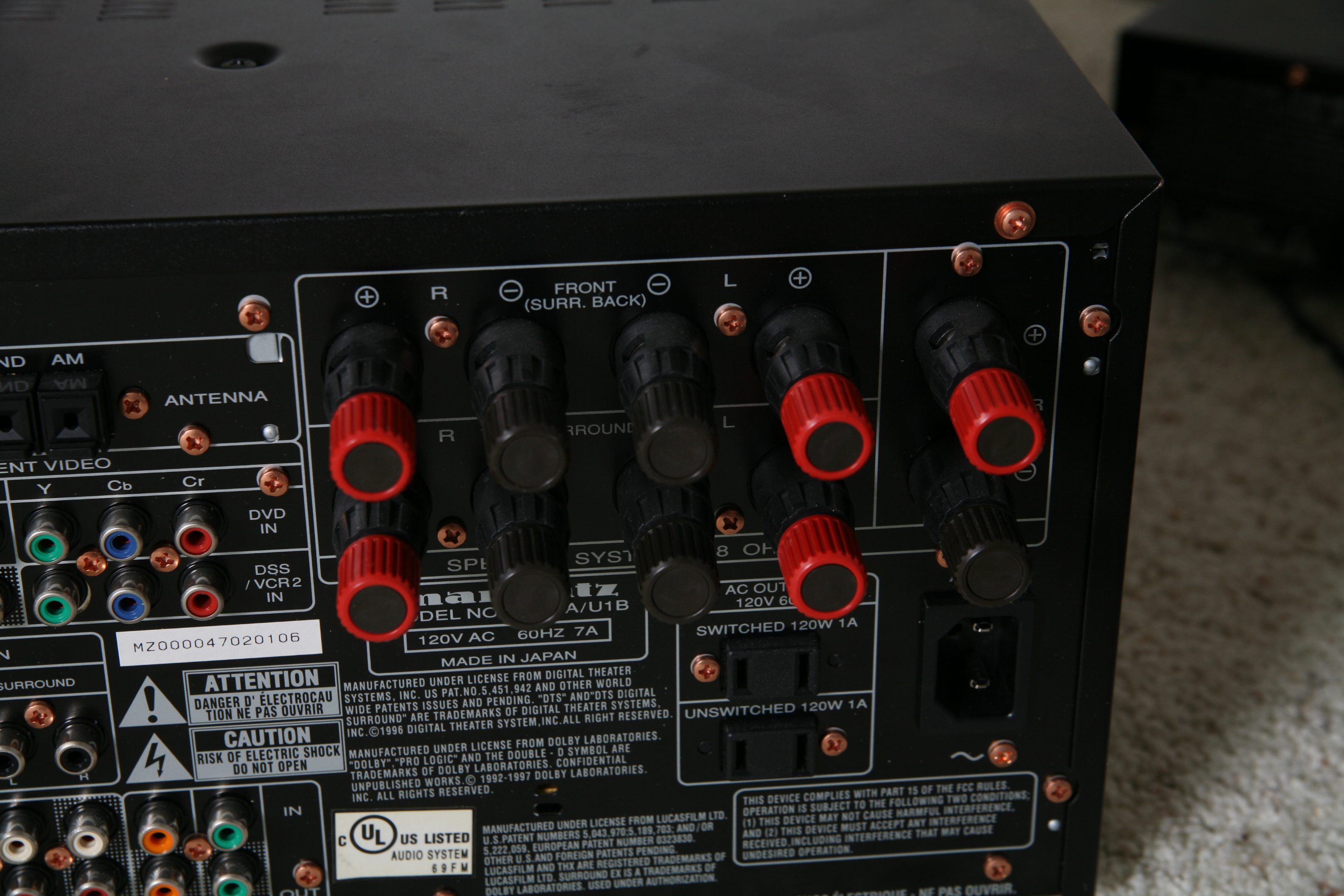 Marantz DVD, Surround Receiver & Amplifiers