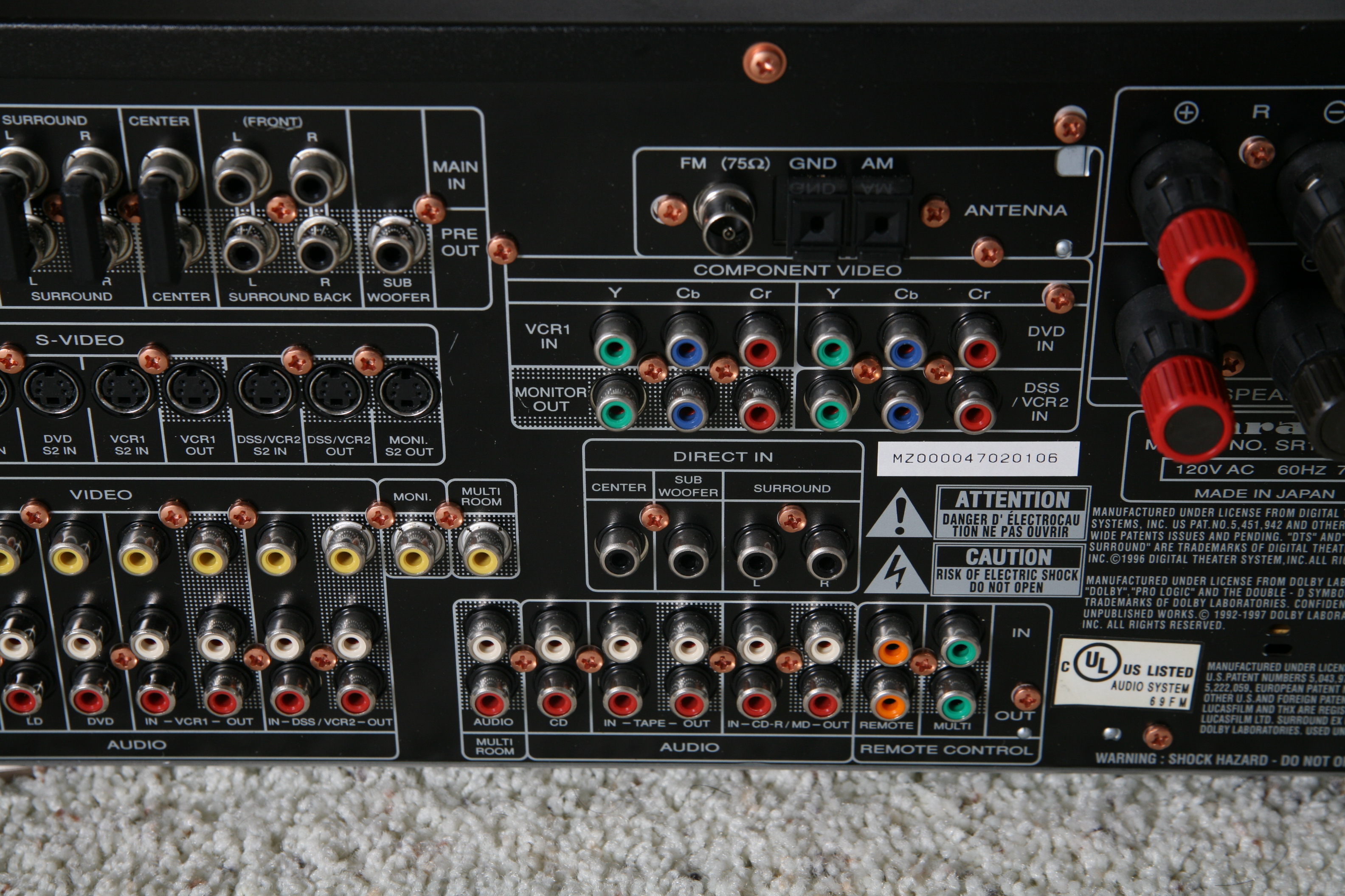 Marantz DVD, Surround Receiver & Amplifiers