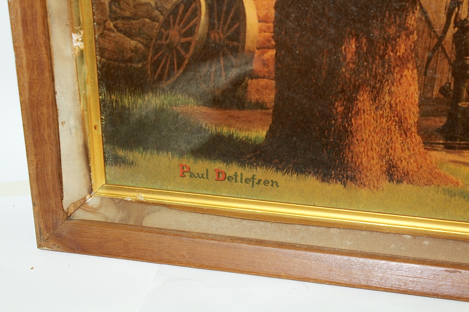 After Paul Detlefsen Lithographs with Norman Rockwell Prints