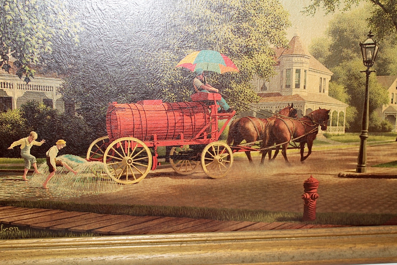 After Paul Detlefsen Lithographs with Norman Rockwell Prints