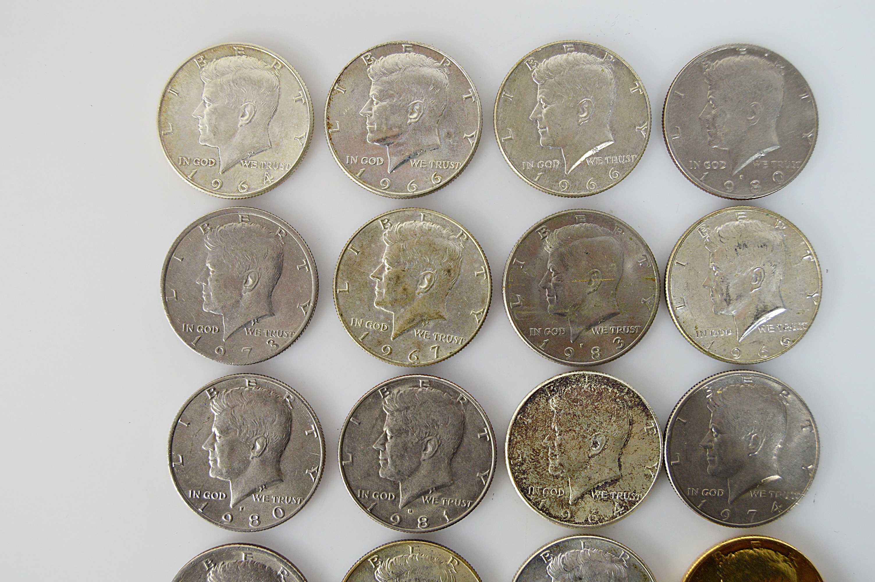 Kennedy Half Dollars, 1964-1983