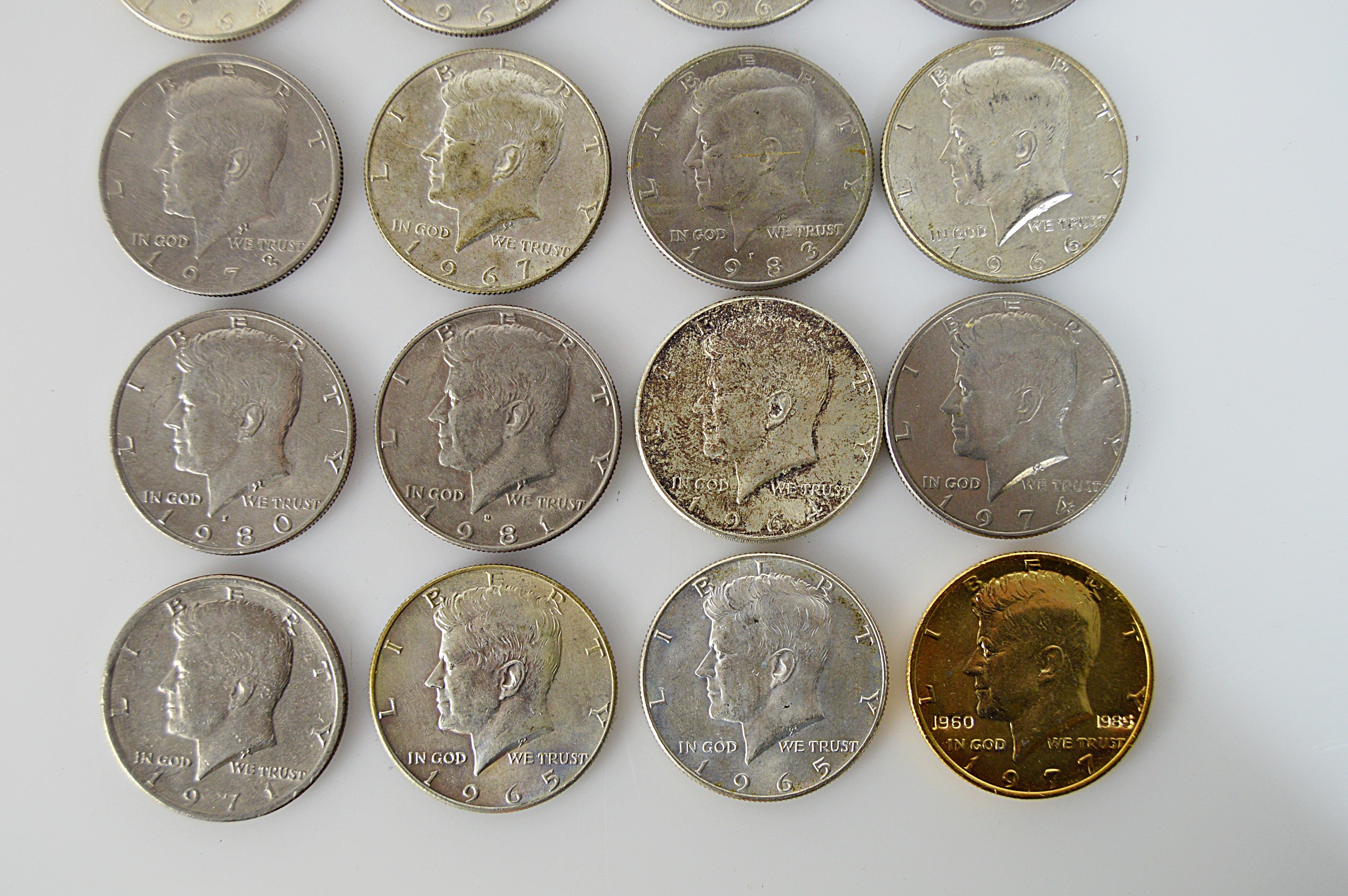 Kennedy Half Dollars, 1964-1983