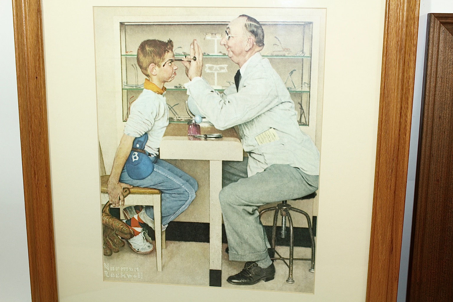 After Paul Detlefsen Lithographs with Norman Rockwell Prints