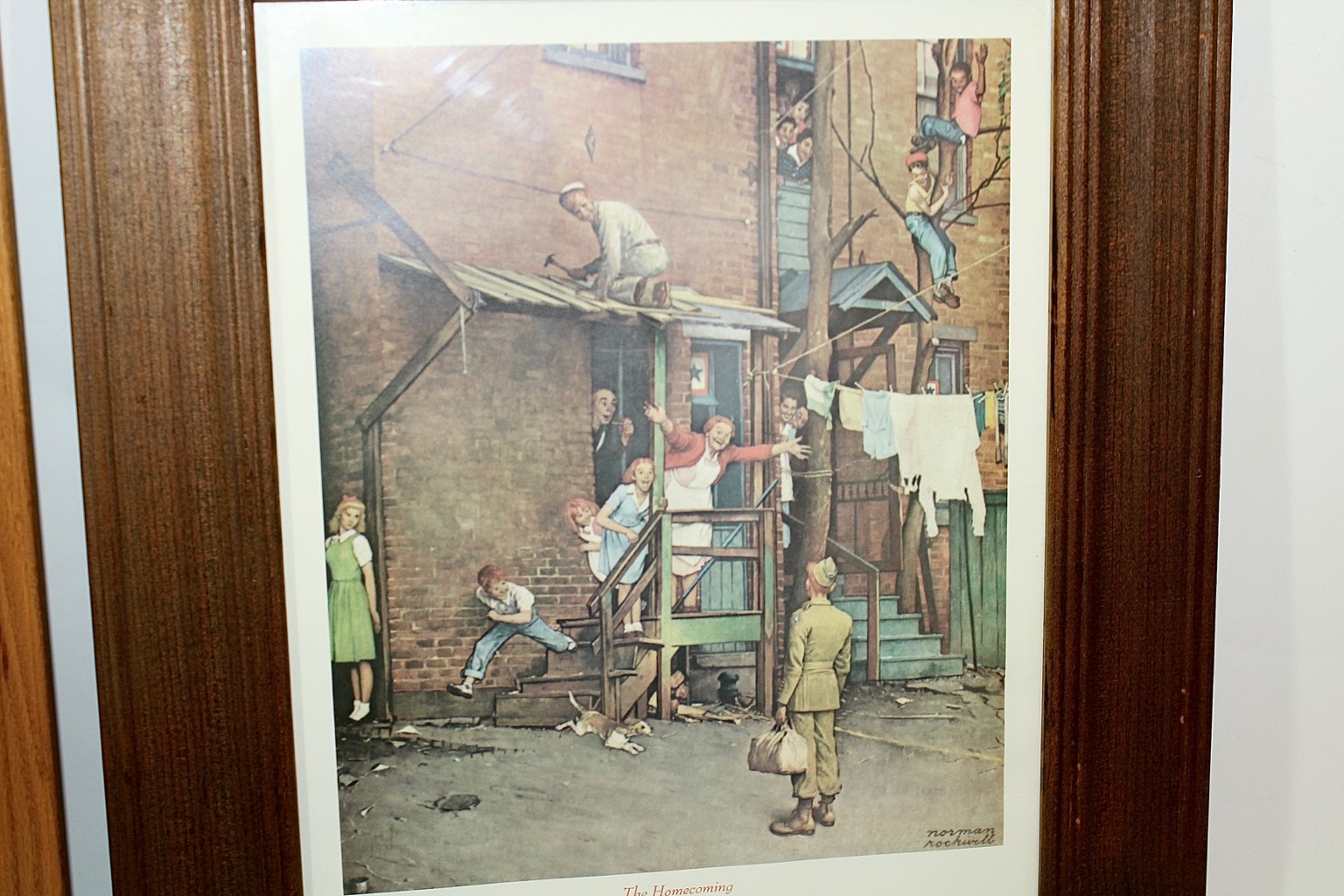 After Paul Detlefsen Lithographs with Norman Rockwell Prints