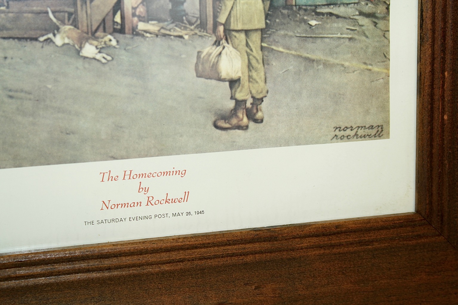 After Paul Detlefsen Lithographs with Norman Rockwell Prints