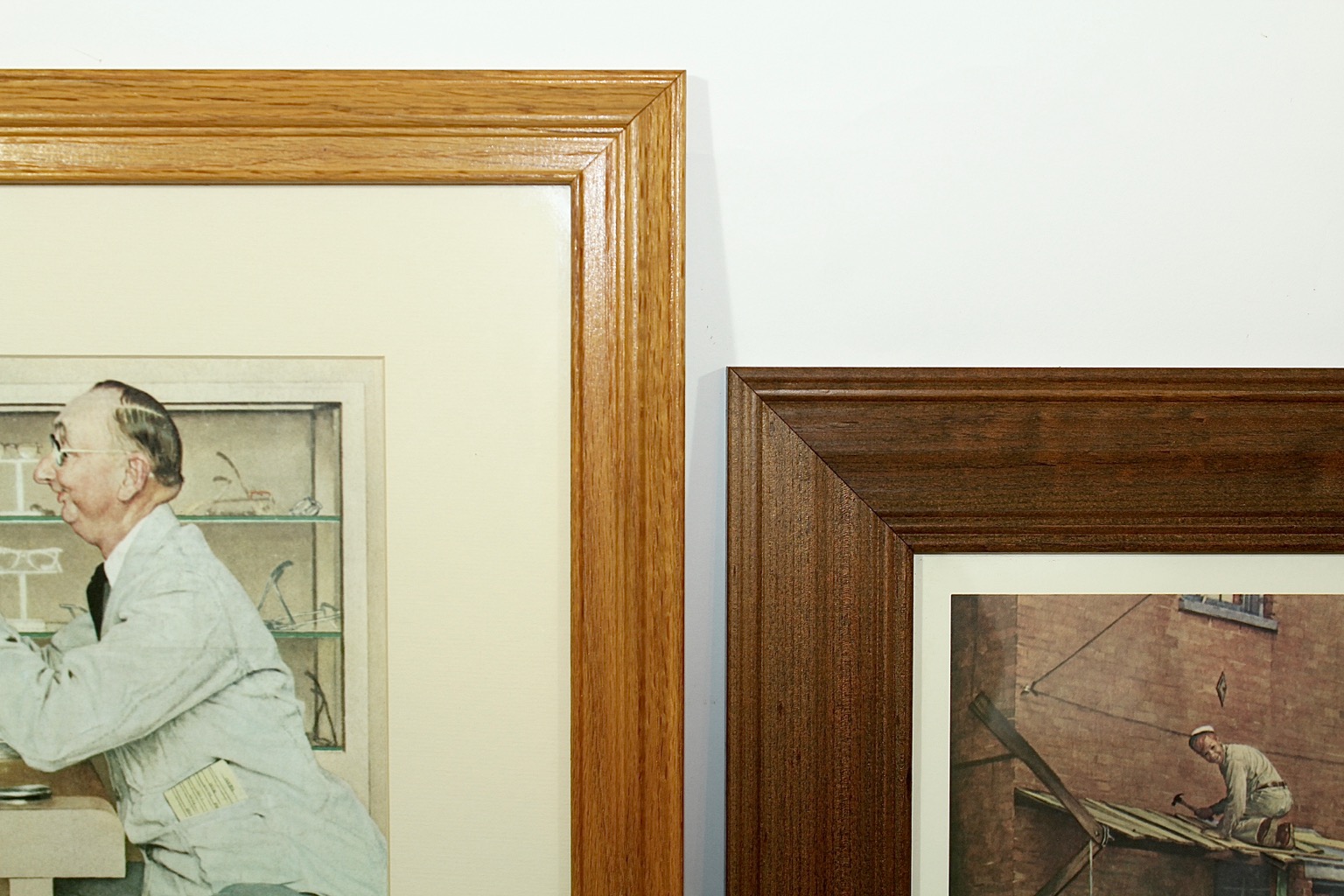 After Paul Detlefsen Lithographs with Norman Rockwell Prints