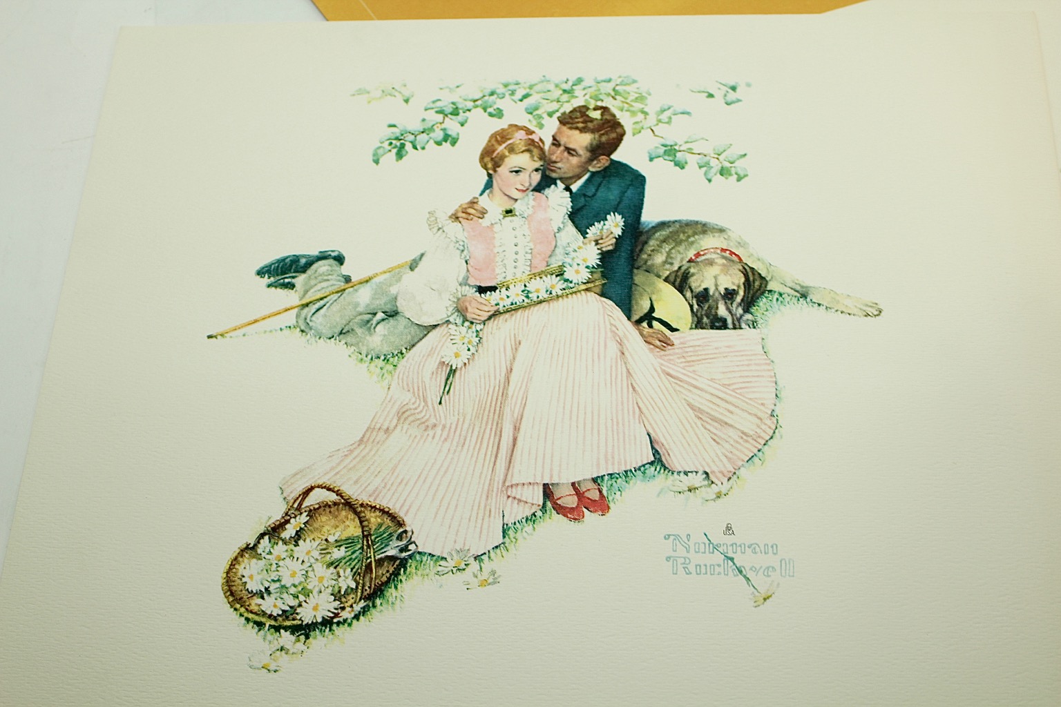 After Paul Detlefsen Lithographs with Norman Rockwell Prints