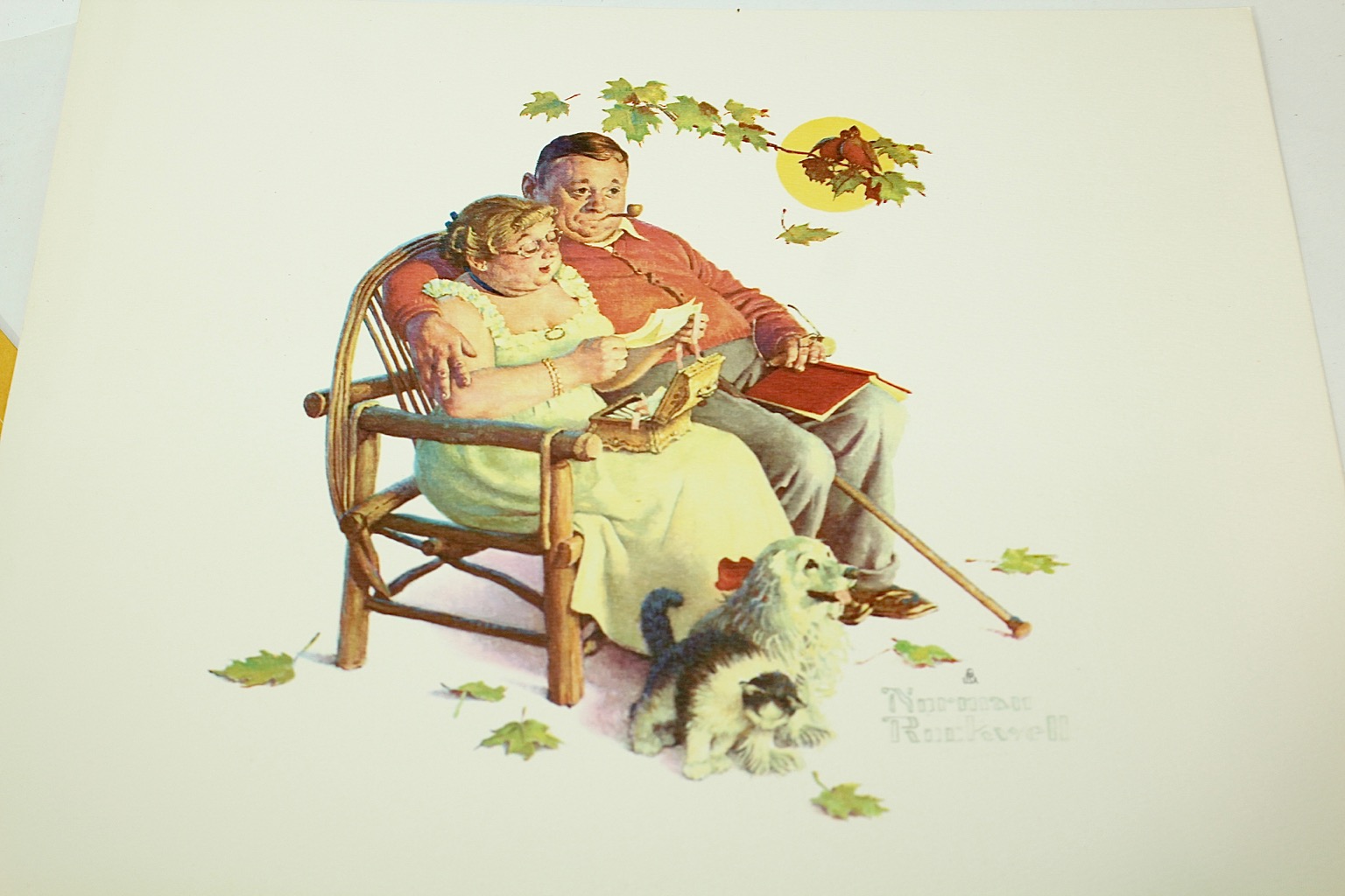 After Paul Detlefsen Lithographs with Norman Rockwell Prints