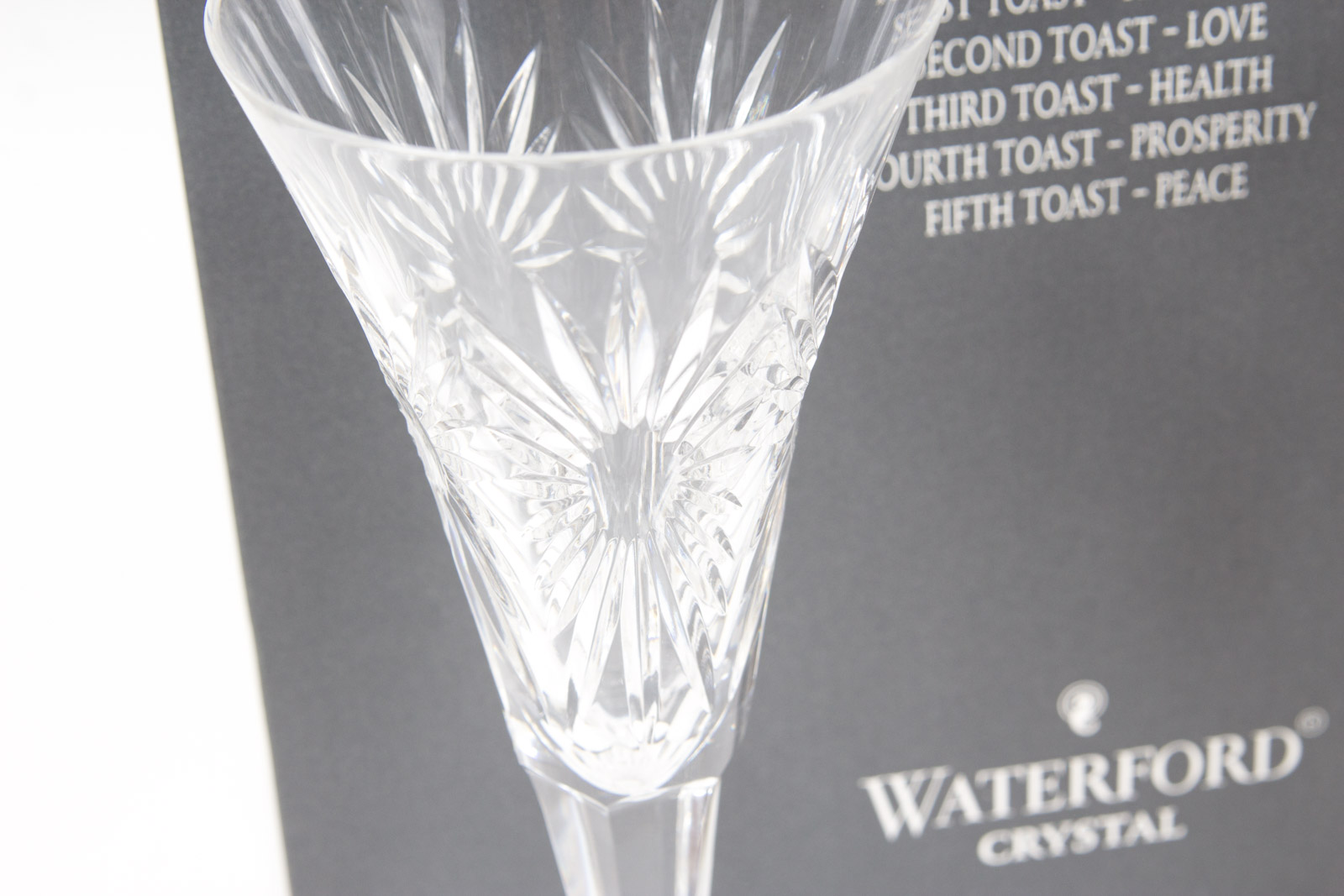 Complete Waterford Millennium Collection Toasting Flutes Set