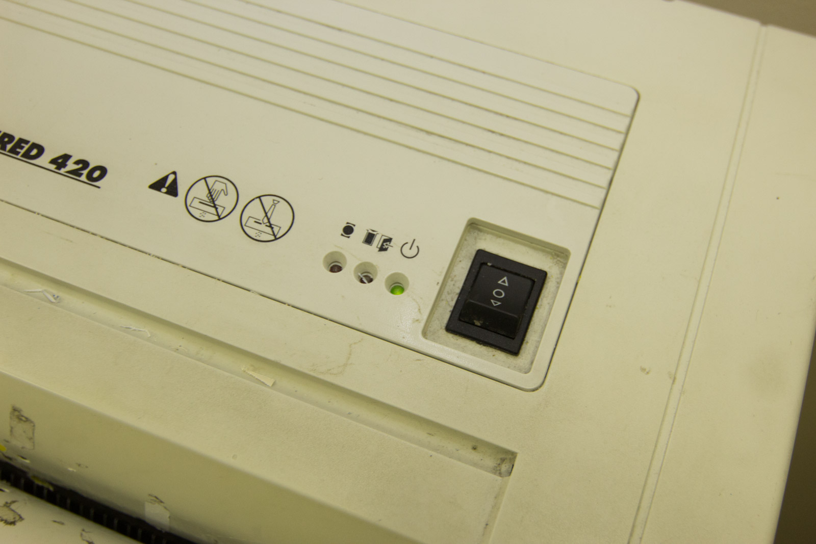 Fellowes Powershred 420 Document Shredder