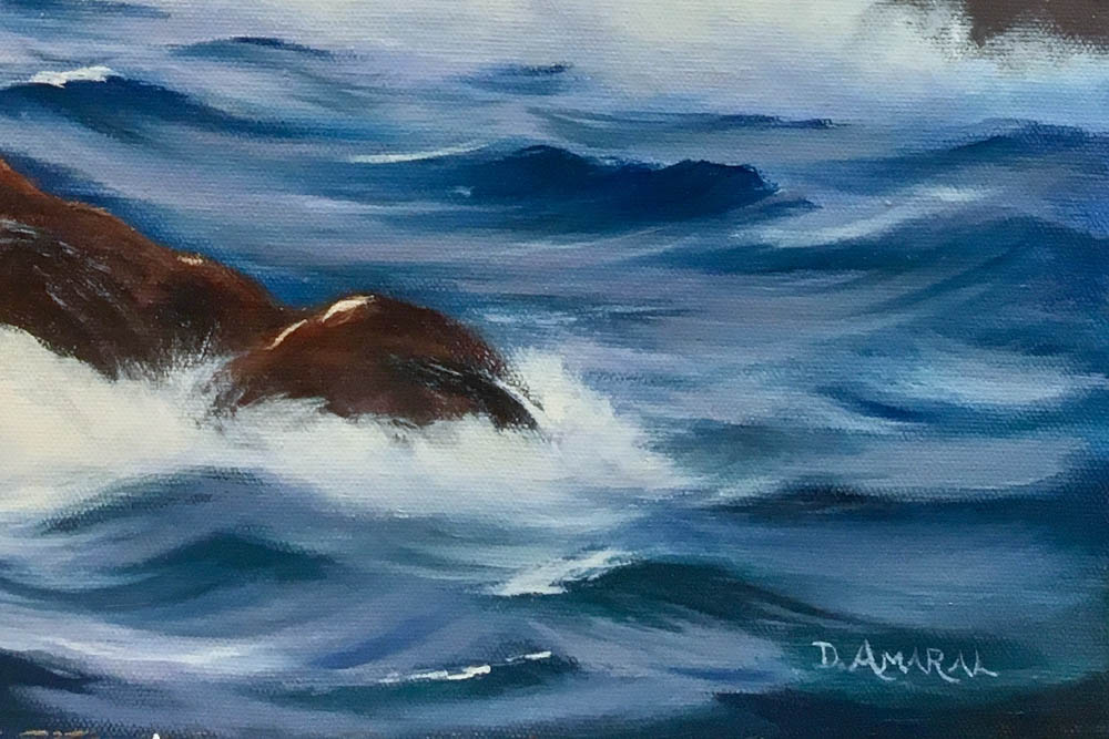 Pigeon Point Lighthouse by Doreen Amaral, 1970's