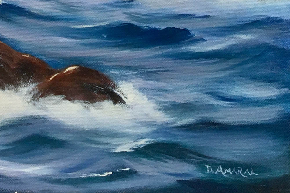 Pigeon Point Lighthouse by Doreen Amaral, 1970's