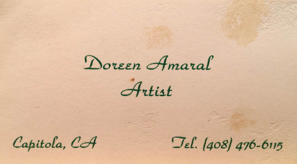 Pigeon Point Lighthouse by Doreen Amaral, 1970's