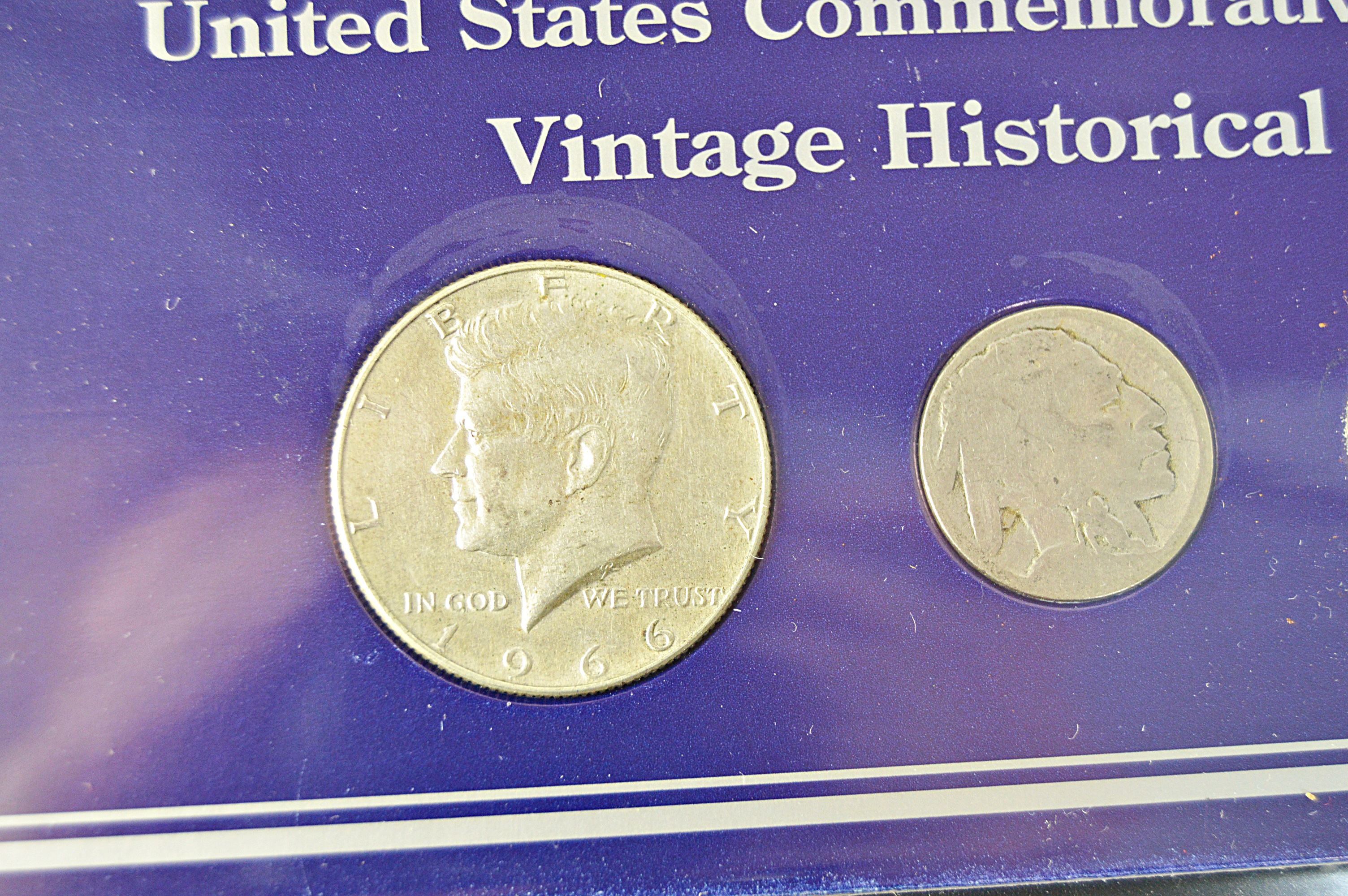 U.S. Vintage Historical Currency Set, Mercury Dimes, Buffalo Nickels, Zinc Penny