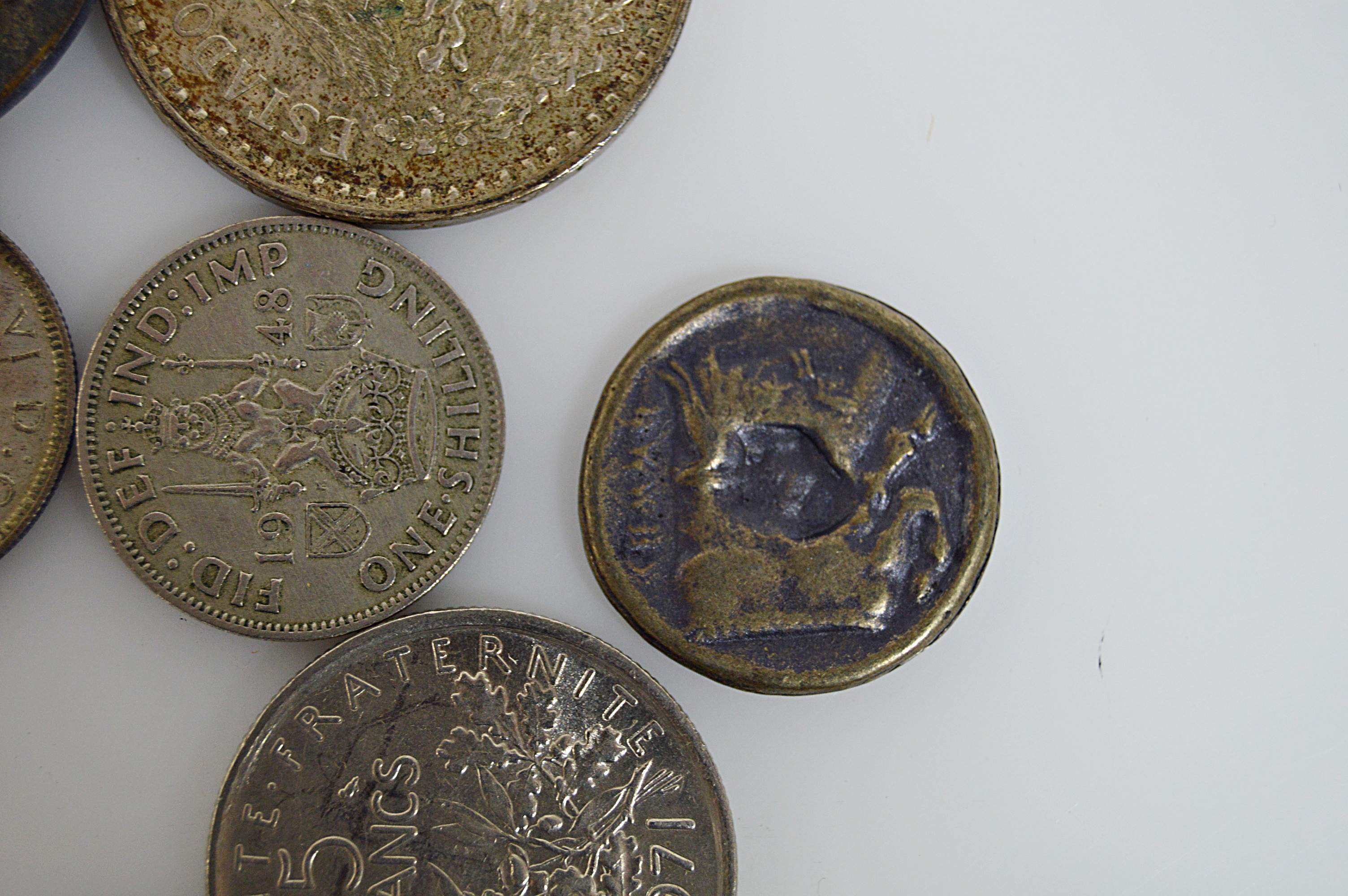 Collection of Vintage Foreign Coins