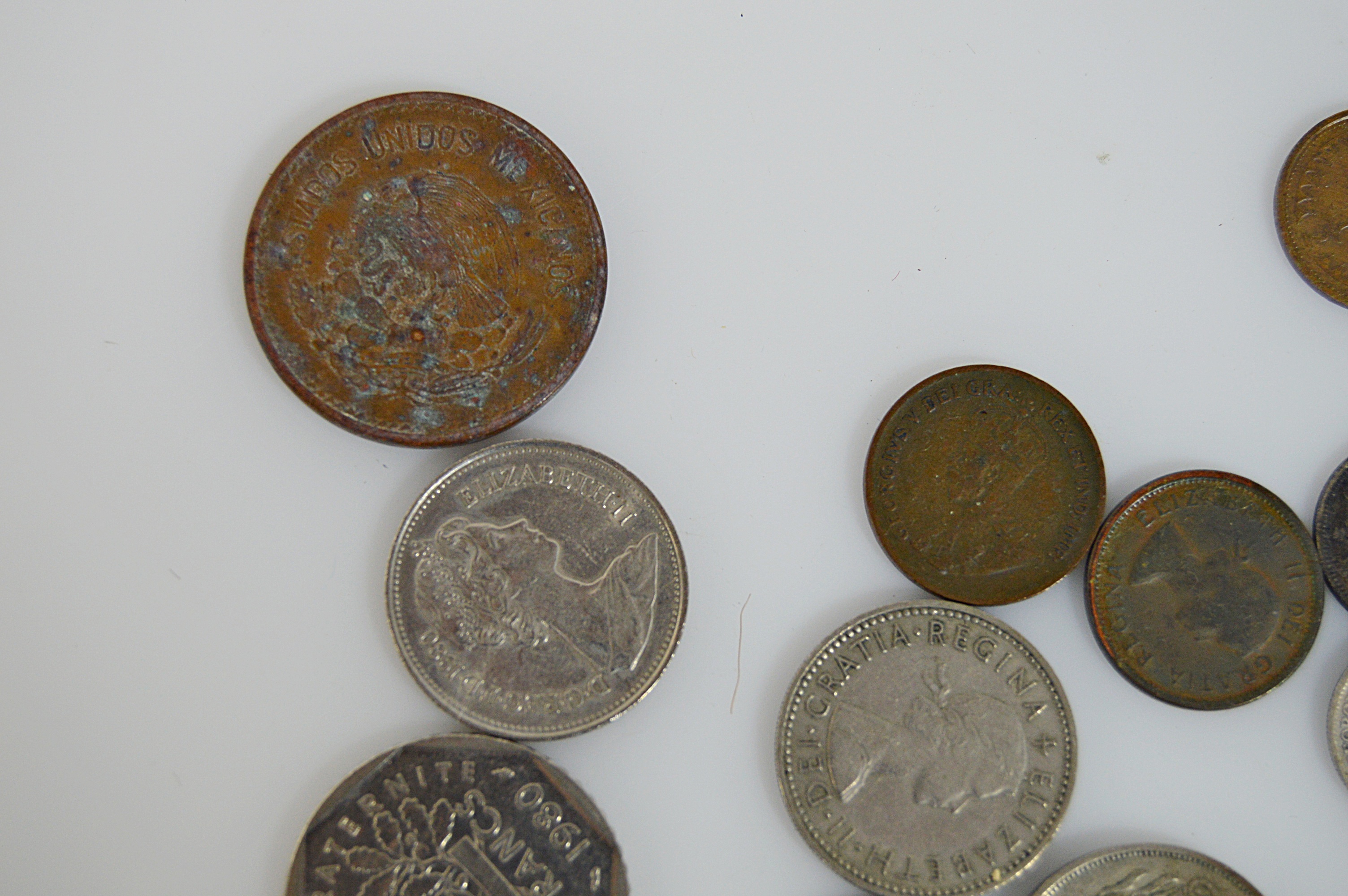 Collection of Vintage Foreign Coins
