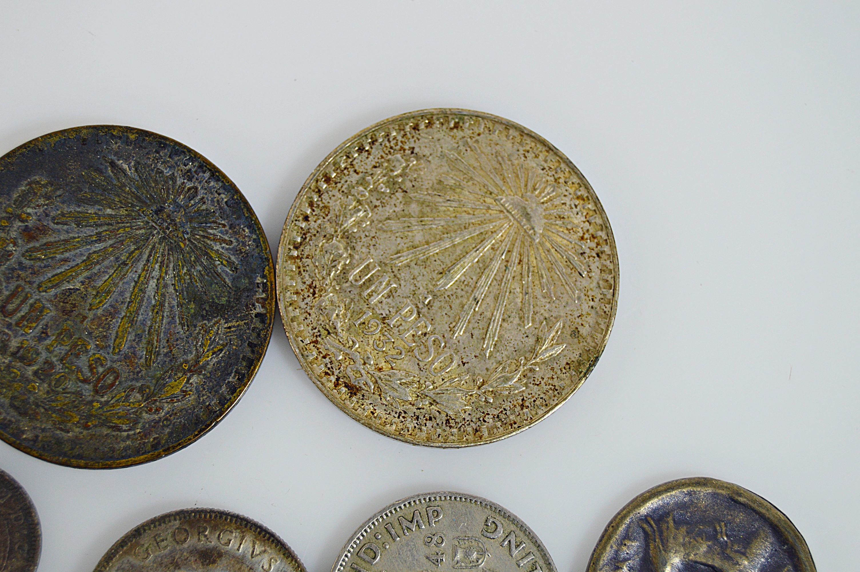 Collection of Vintage Foreign Coins