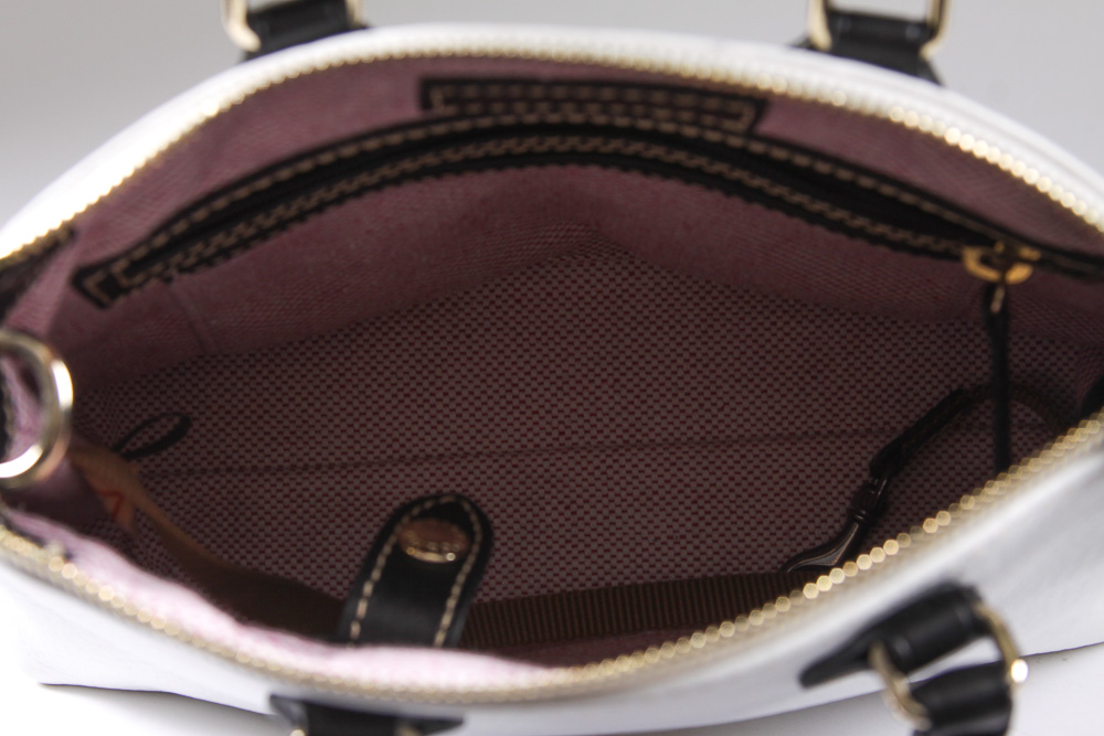Dooney and Bourke White Leather Handbag