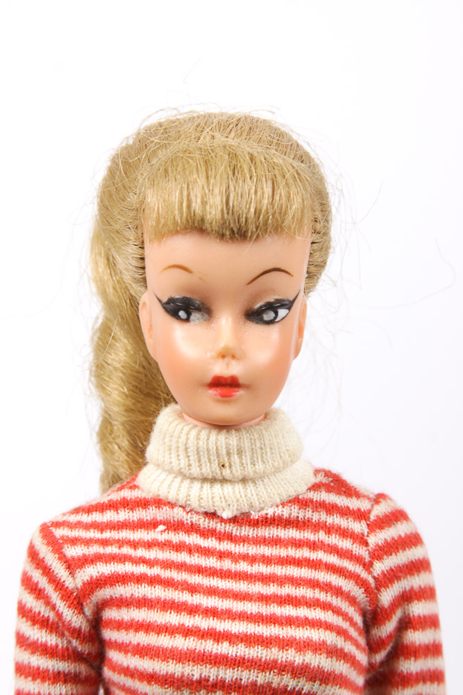 Vintage Barbie Dolls in Travel Cases