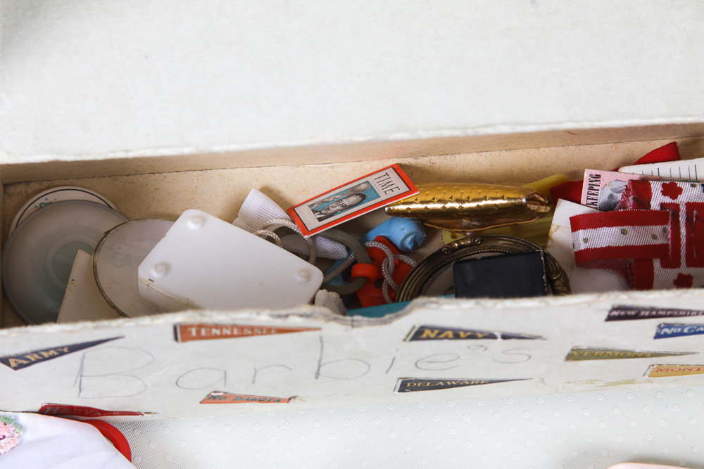 Vintage Barbie Dolls in Travel Cases