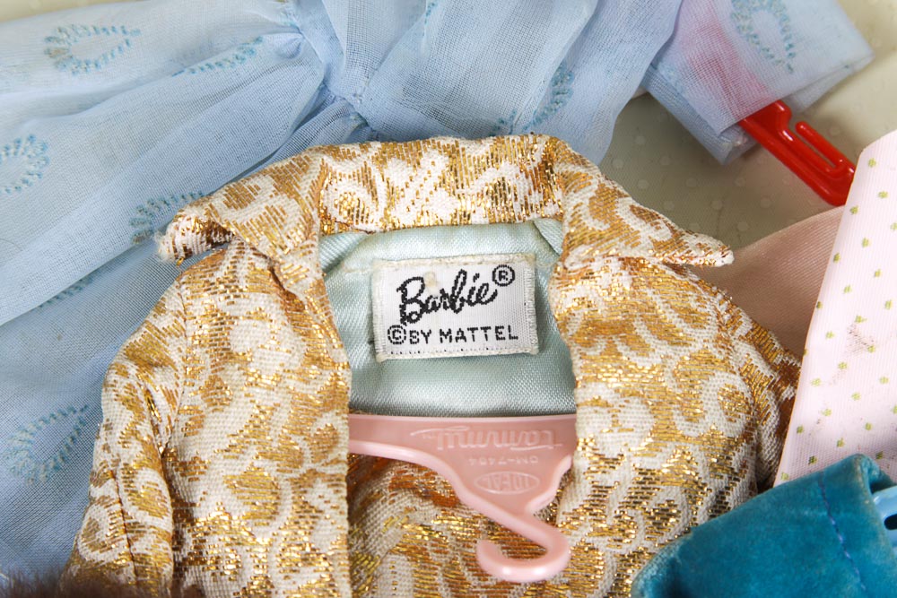 Vintage Barbie Dolls in Travel Cases
