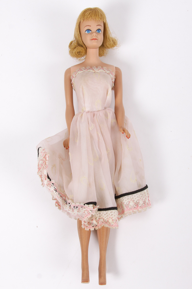 Vintage Barbie Dolls in Travel Cases